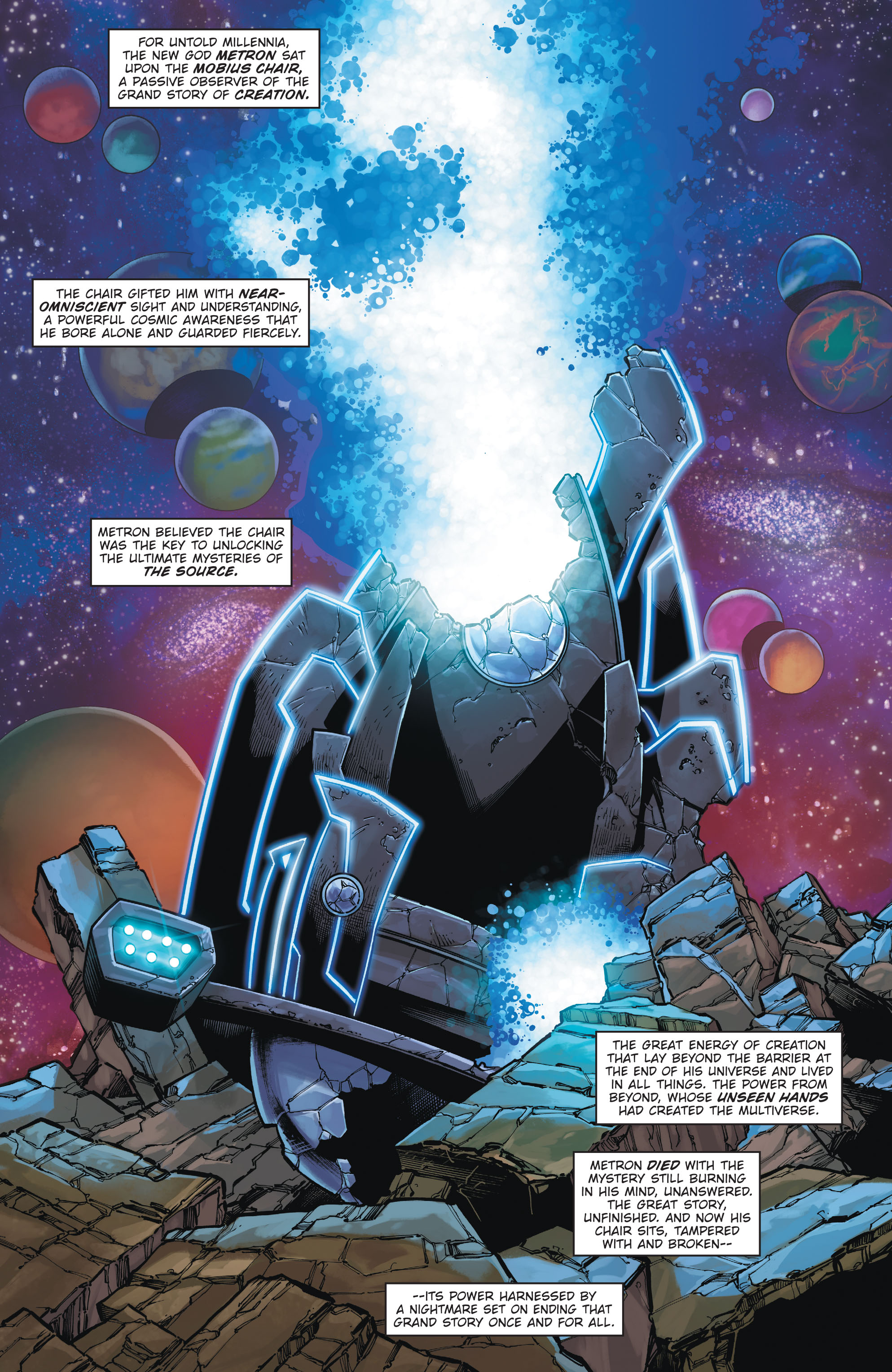 Dark Nights: Death Metal Rise of the New God (2020-): Chapter 1 - Page 3