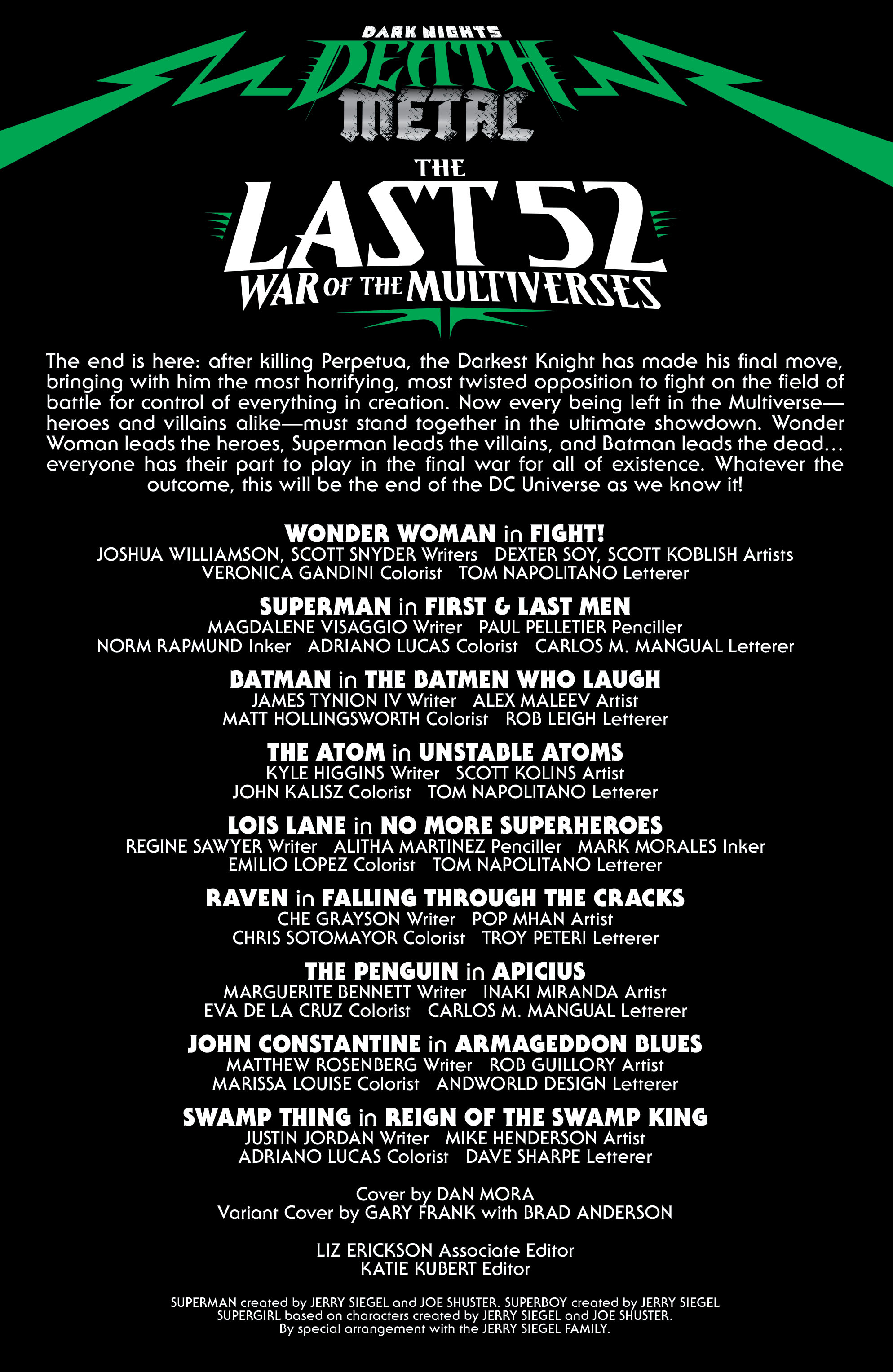 Dark Nights: Death Metal The Last 52: War of the Multiverses (2020-): Chapter 1 - Page 2