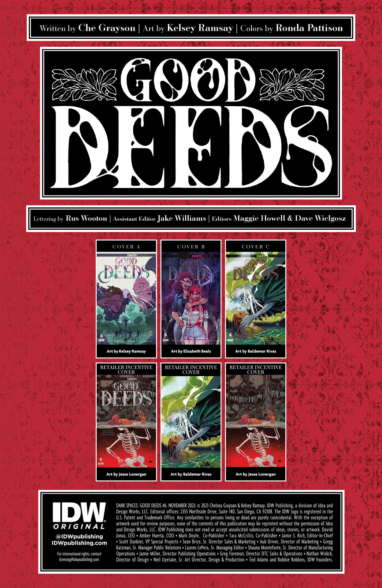 Dark Spaces: Good Deeds (2023-): Chapter 6 - Page 2