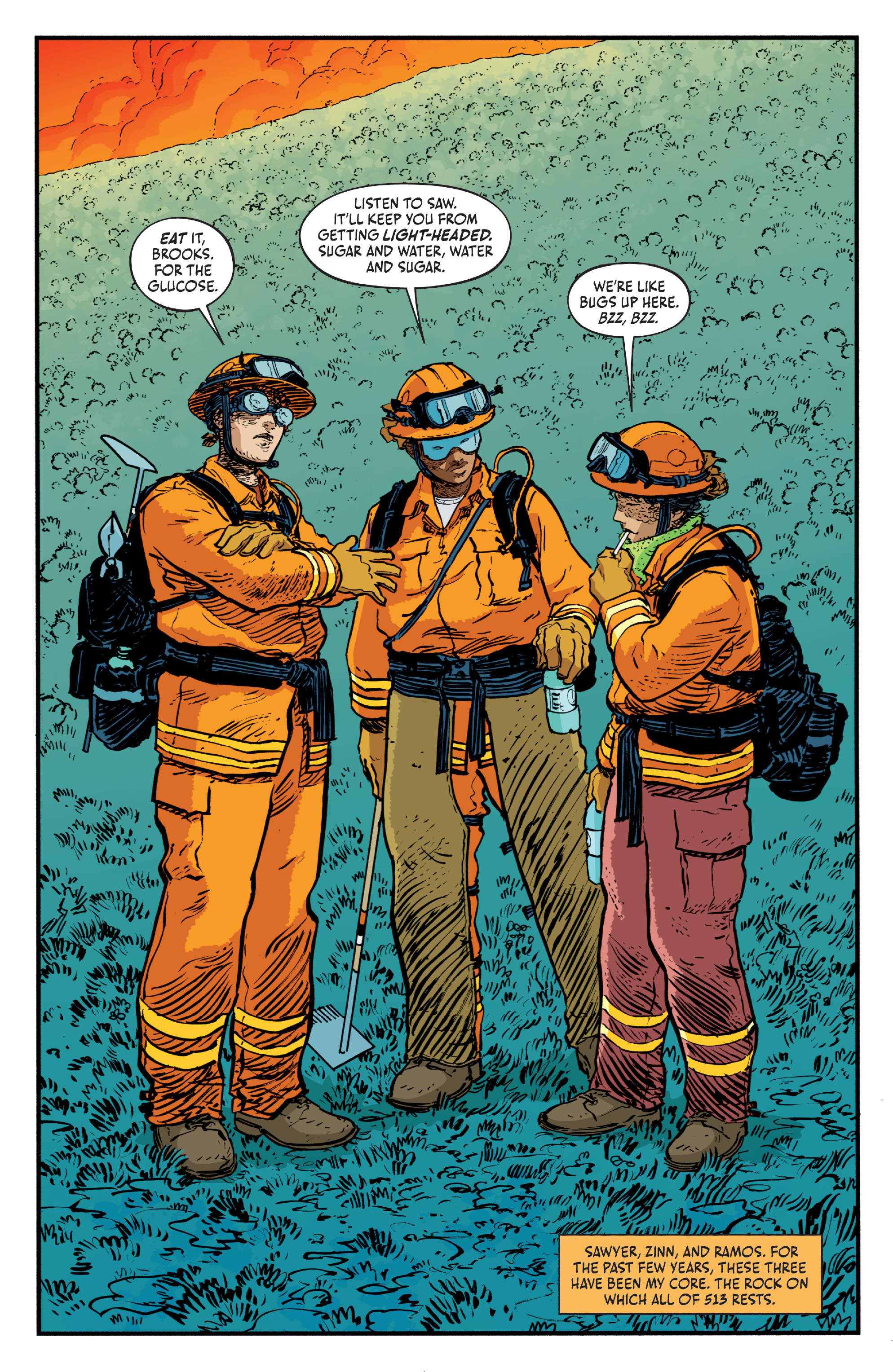Dark Spaces: Wildfire (2022-): Chapter 1 - Page 9