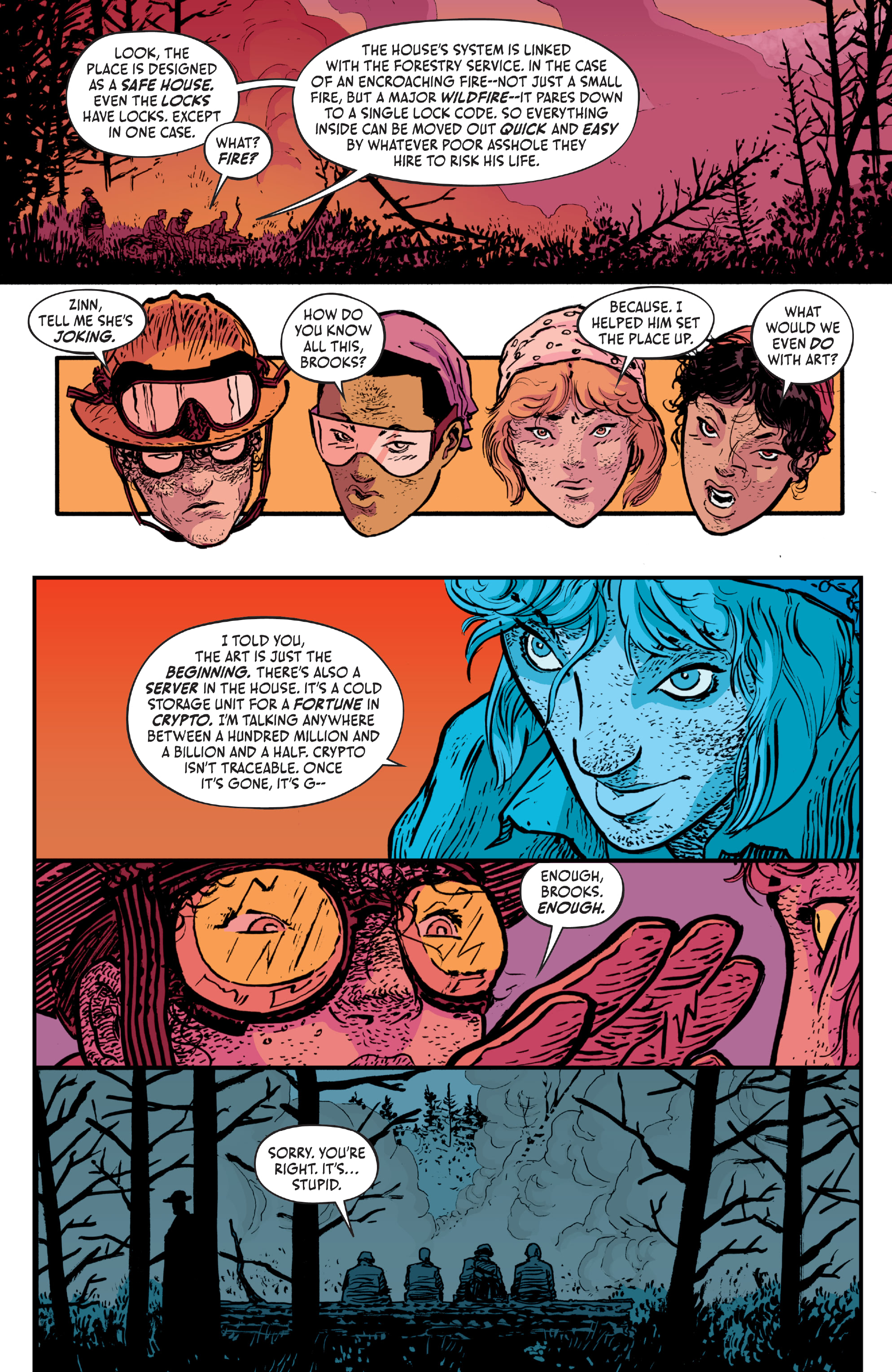 Dark Spaces: Wildfire (2022-): Chapter 1 - Page 21