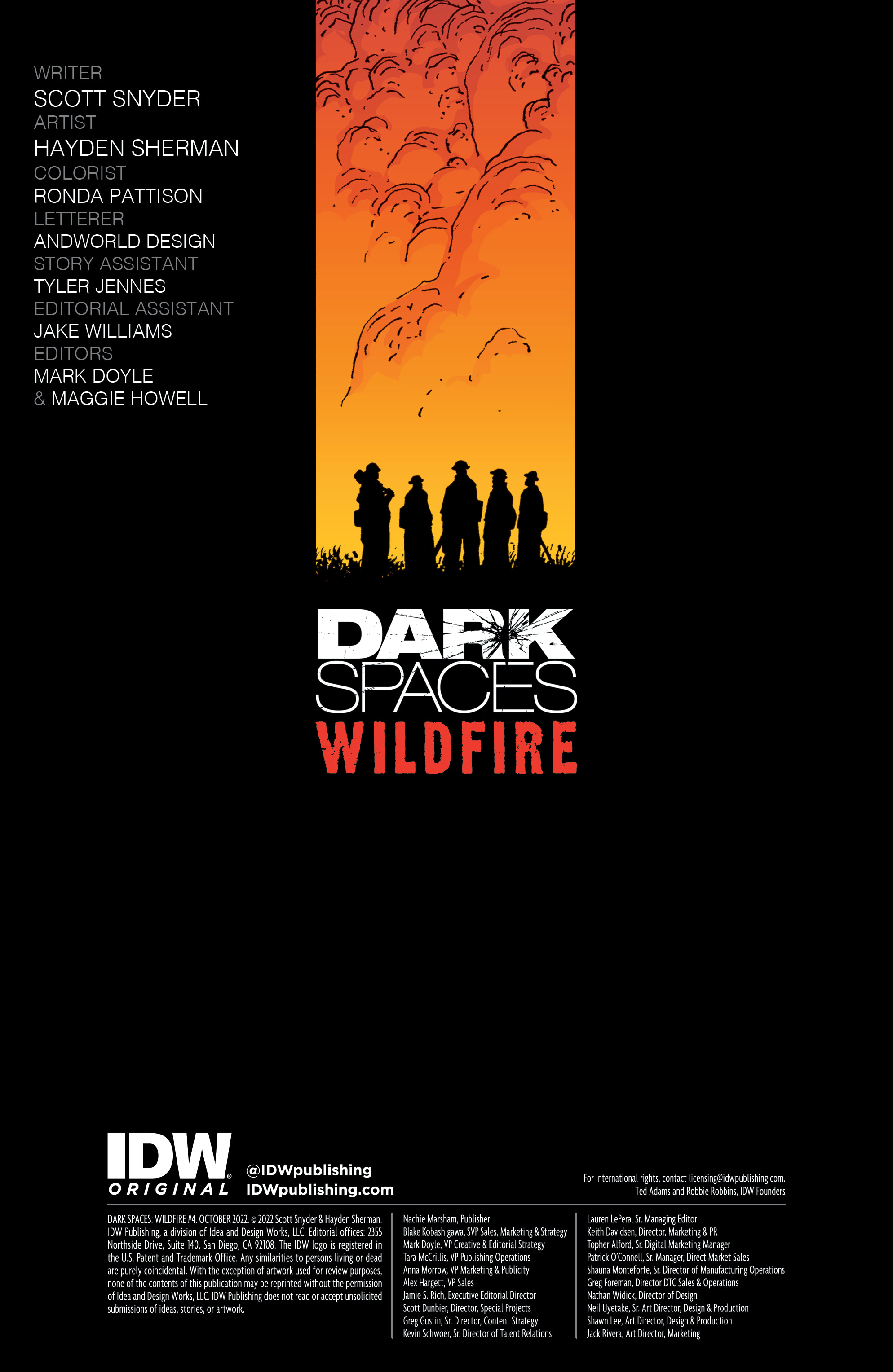 Dark Spaces: Wildfire (2022-): Chapter 4 - Page 2