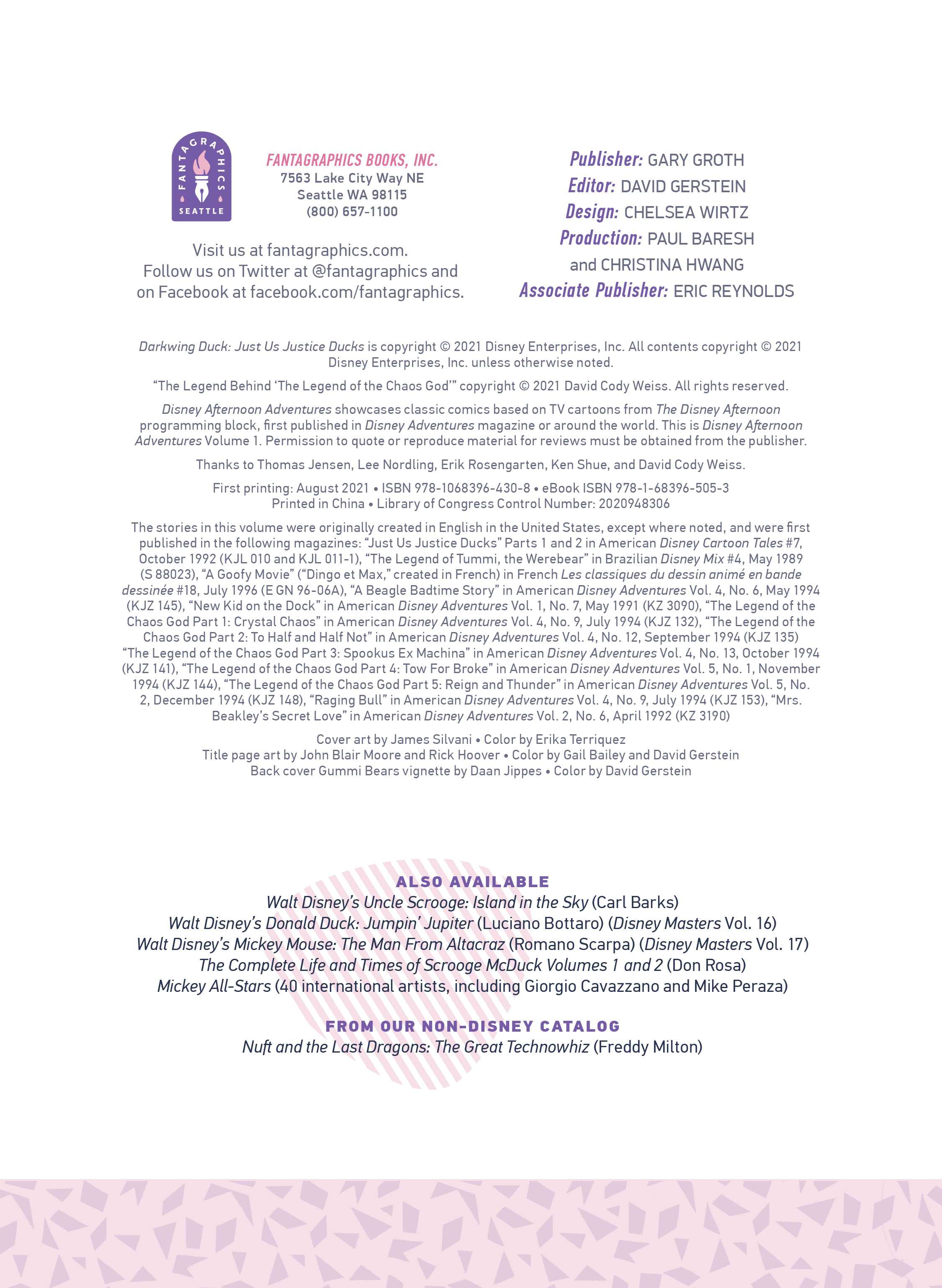 Darkwing Duck Vol. 1: Just Us Justice Ducks (2021): Chapter 1 - Page 3