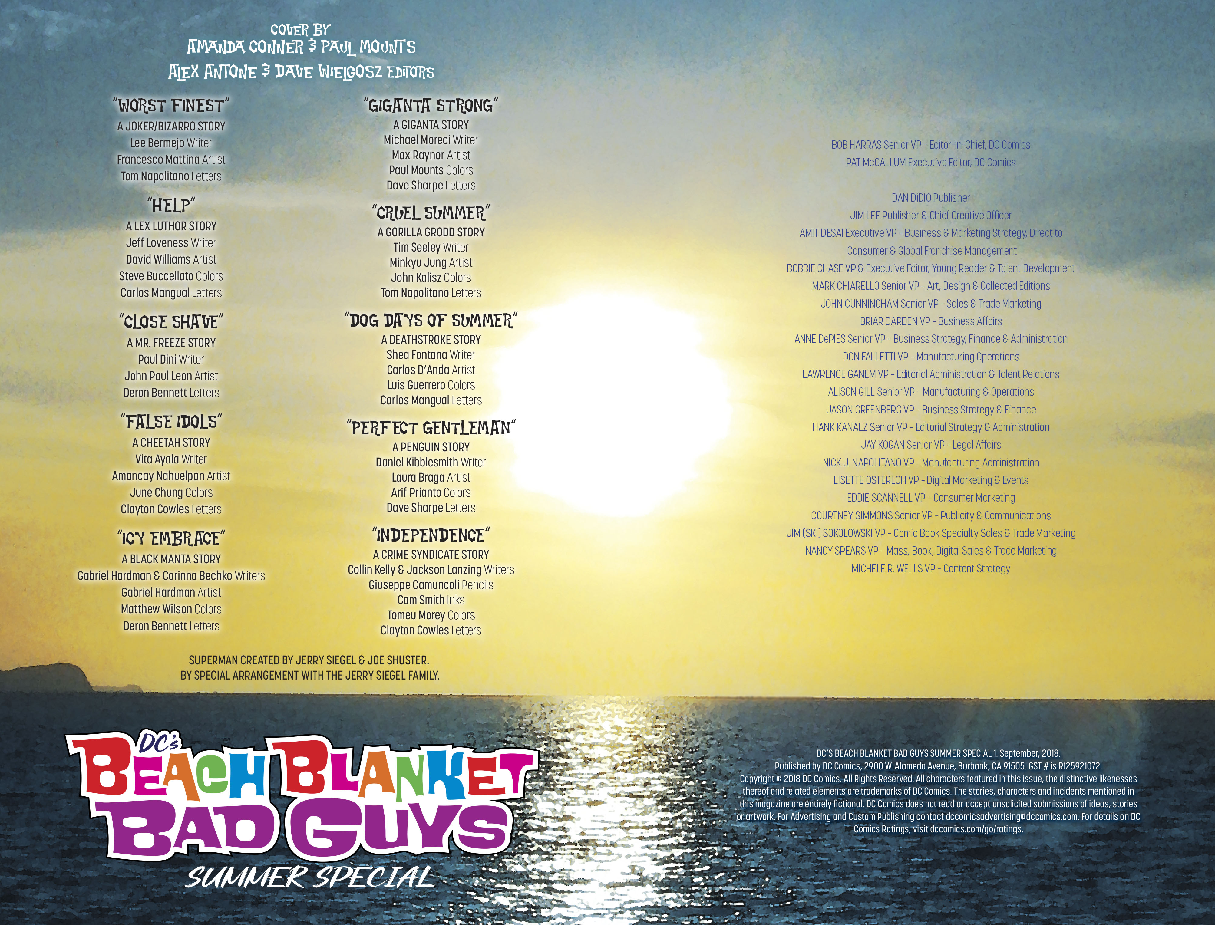 DC Beach Blanket Bad Guys Summer Special (2018): Chapter 1 - Page 2