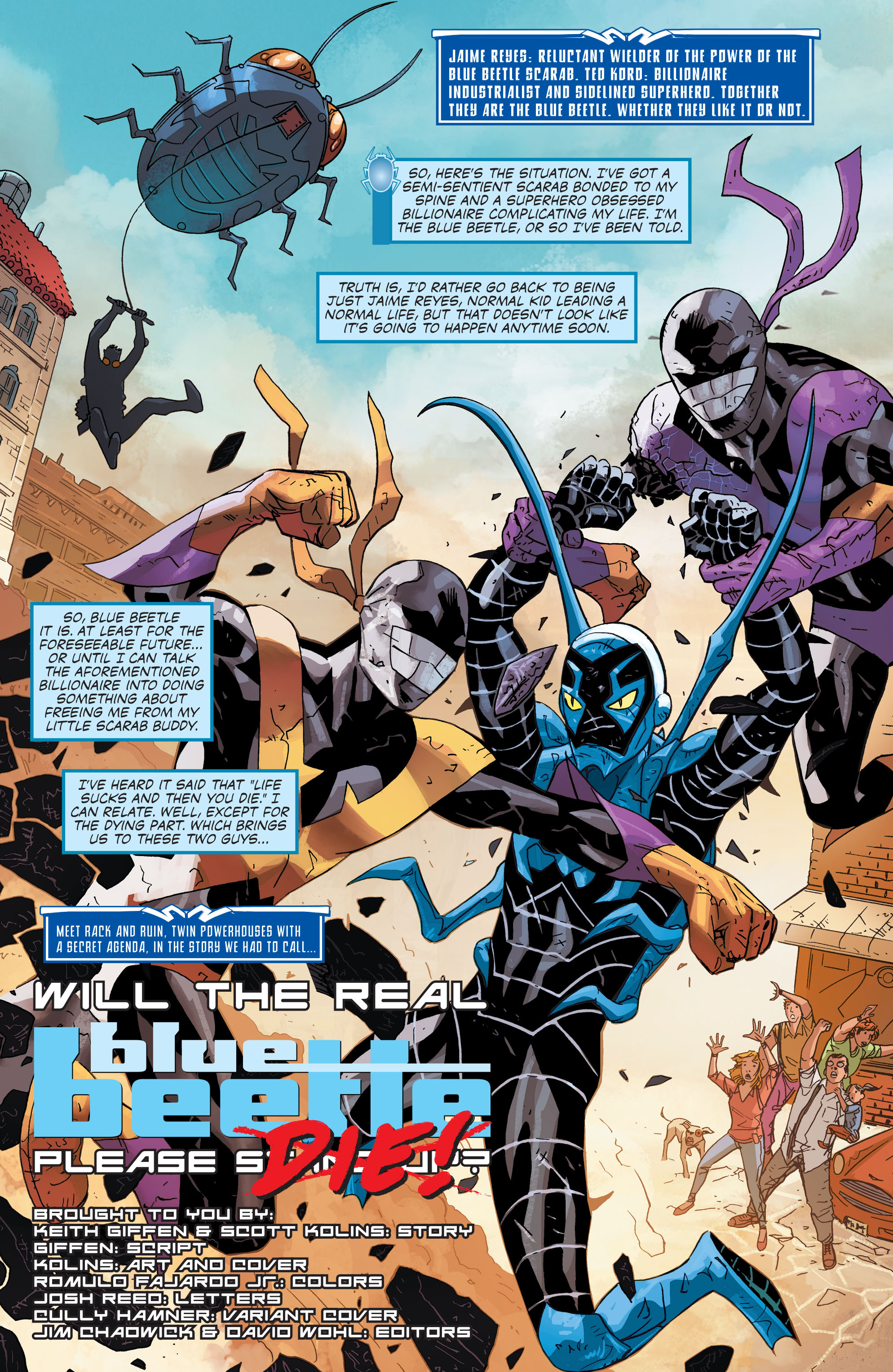 DC Comics Rebirth: Chapter blue-beetle-rebirth - Page 4