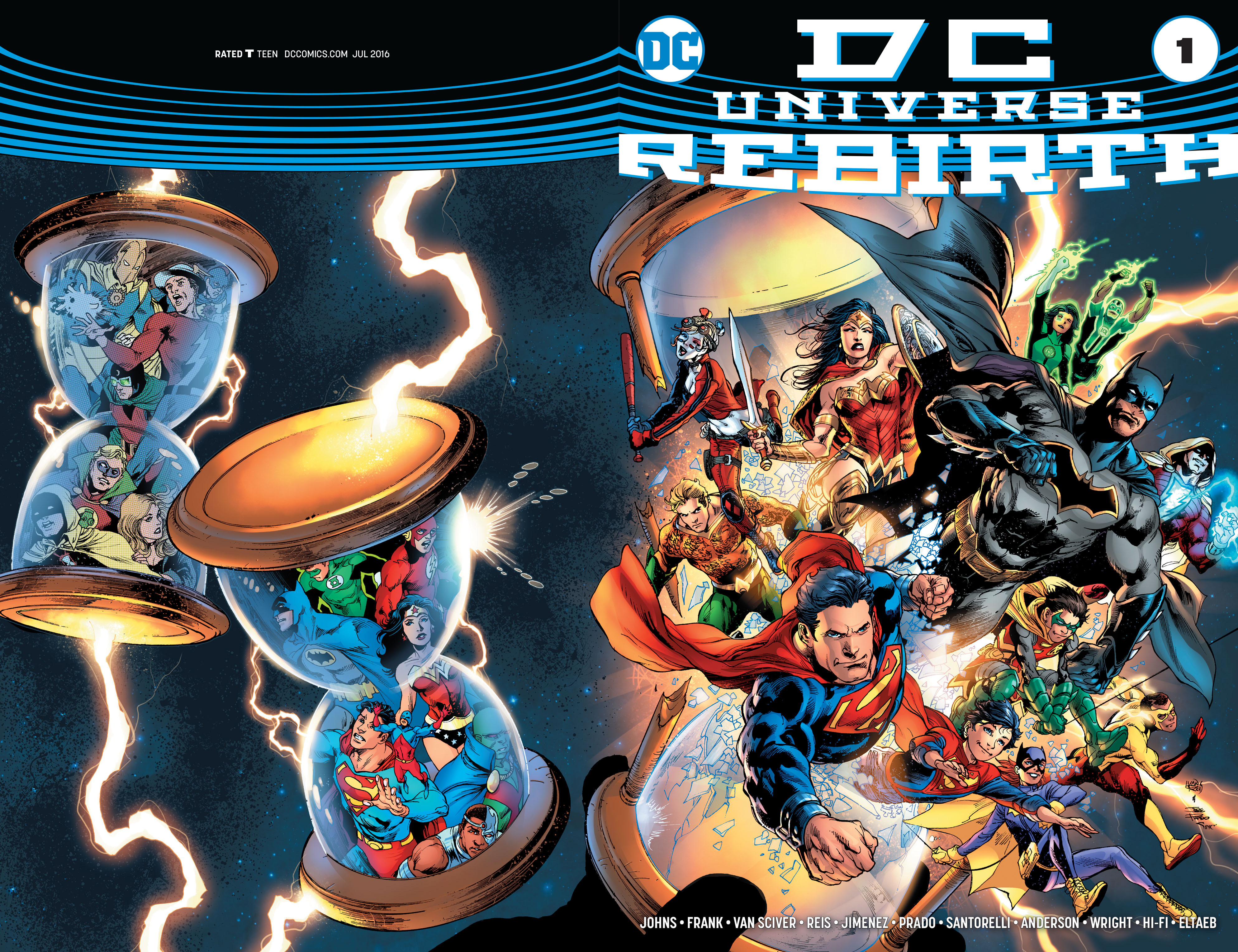 DC Comics Rebirth: Chapter dc-universe-rebirth - Page 3