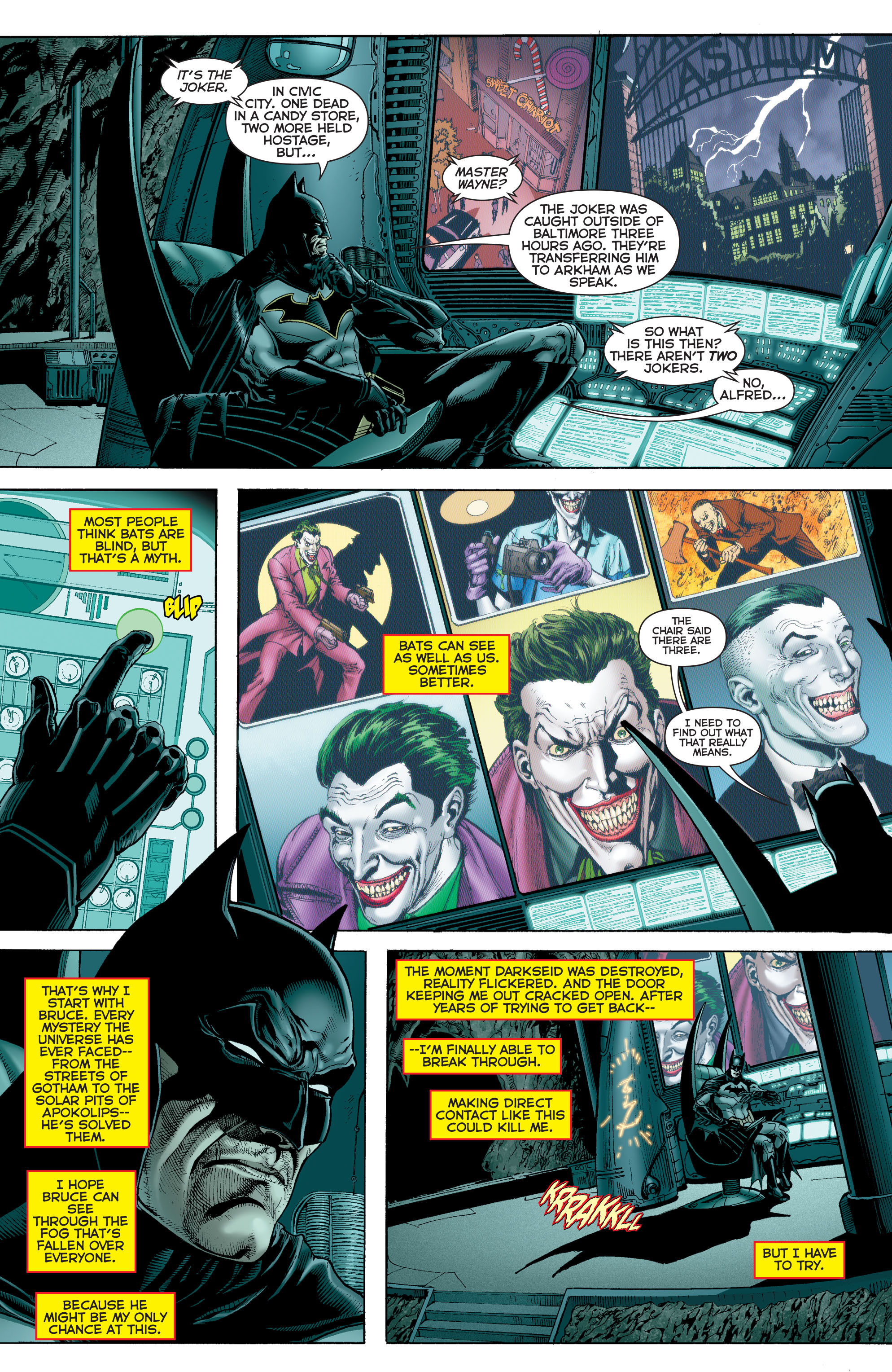 DC Comics Rebirth: Chapter dc-universe-rebirth - Page 8