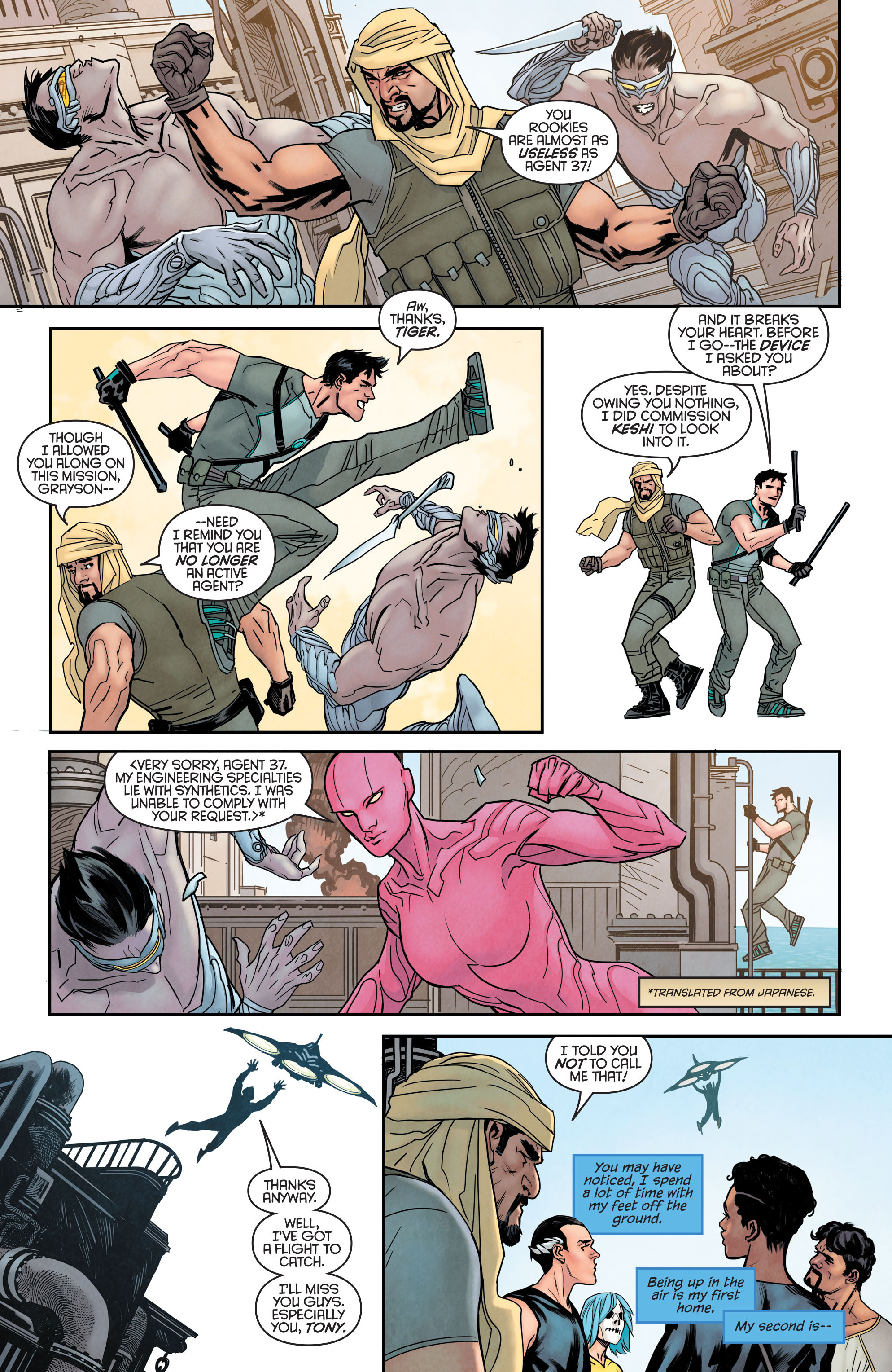 DC Comics Rebirth: Chapter nightwing-rebirth - Page 10