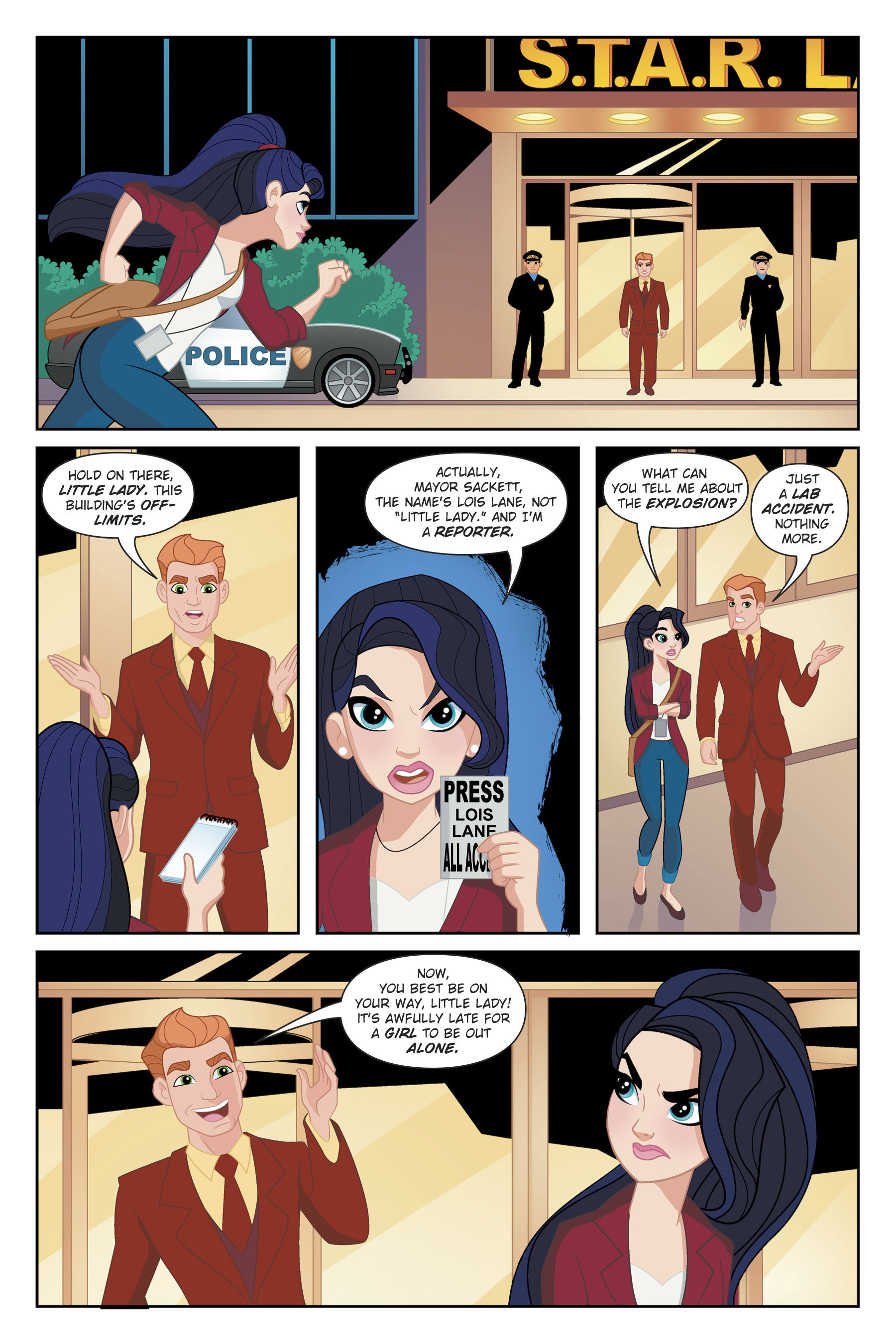 DC FCBD Silver DC Super Hero Girls 2018: Chapter 1 - Page 11