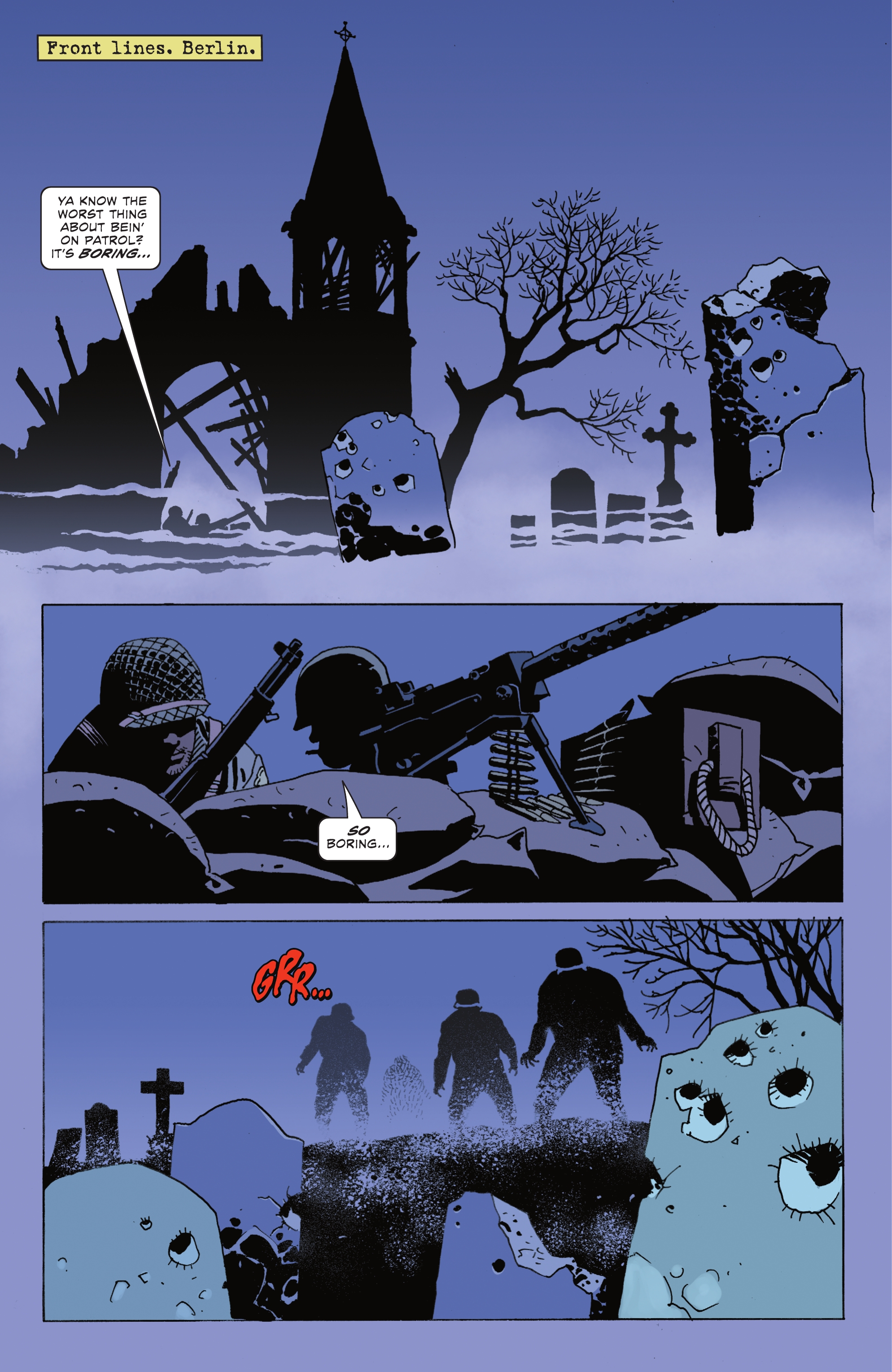DC Horror Presents: Sgt. Rock vs. The Army of the Dead (2022-): Chapter 1 - Page 5