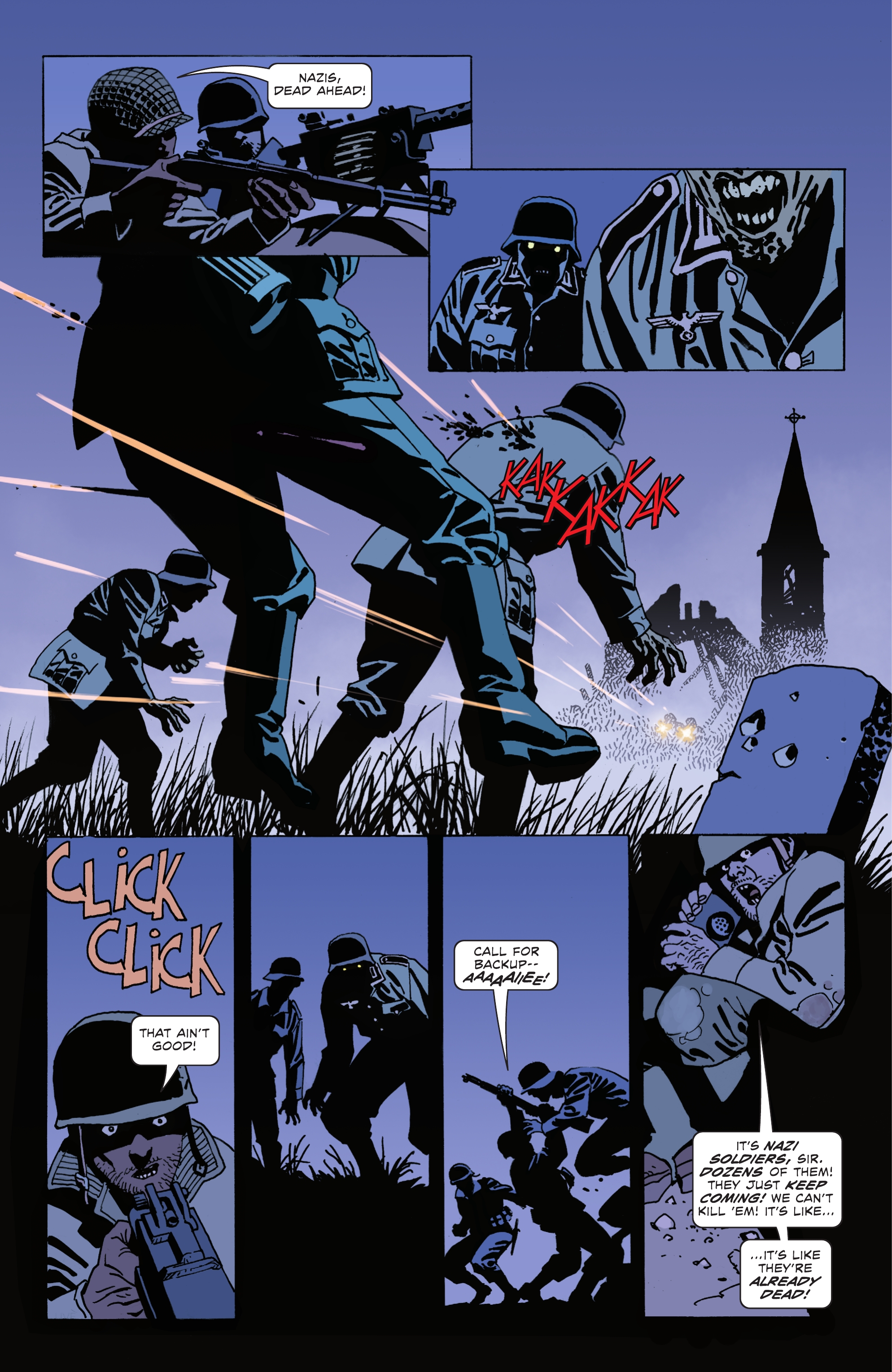 DC Horror Presents: Sgt. Rock vs. The Army of the Dead (2022-): Chapter 1 - Page 6