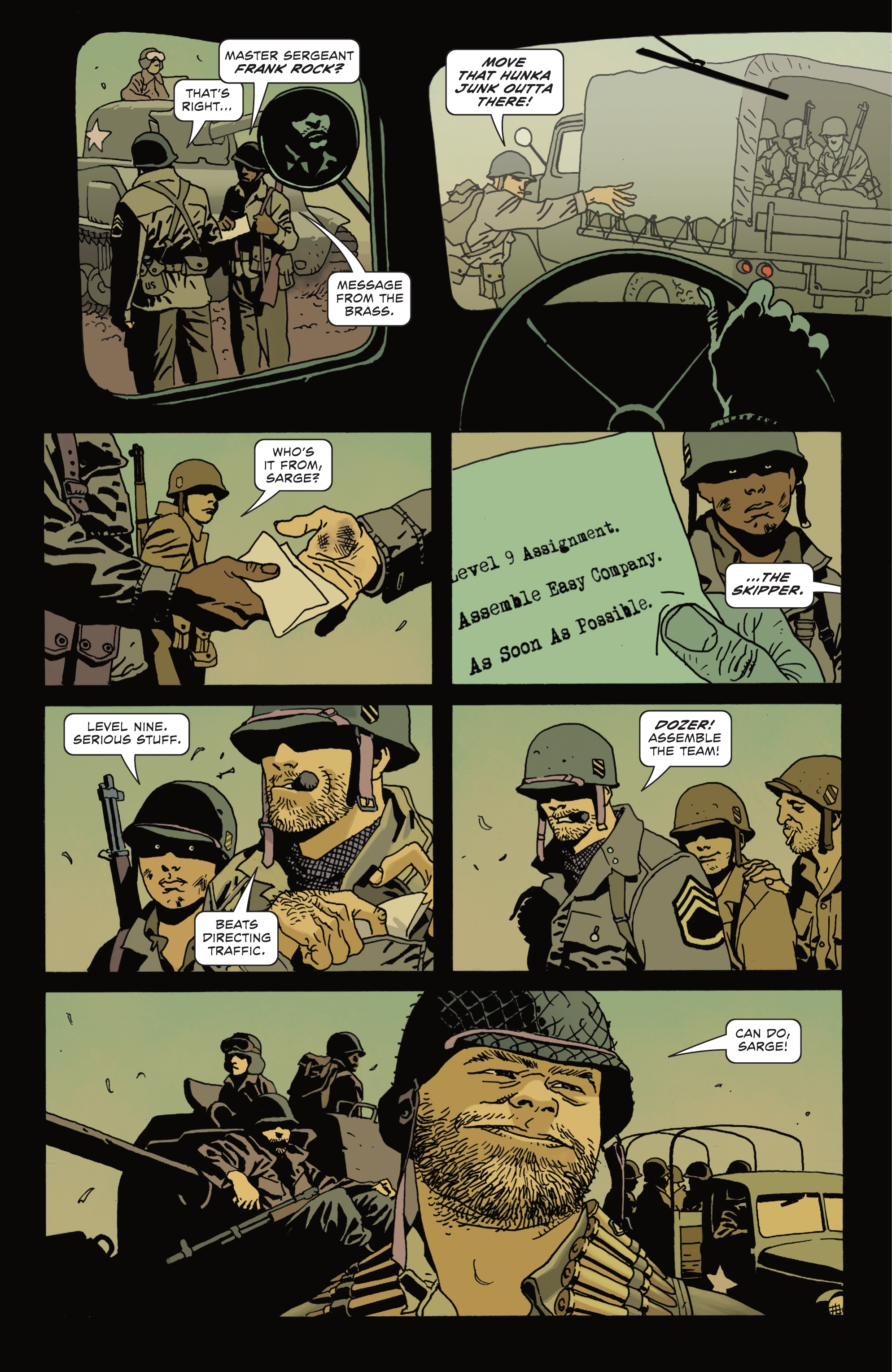 DC Horror Presents: Sgt. Rock vs. The Army of the Dead (2022-): Chapter 1 - Page 8