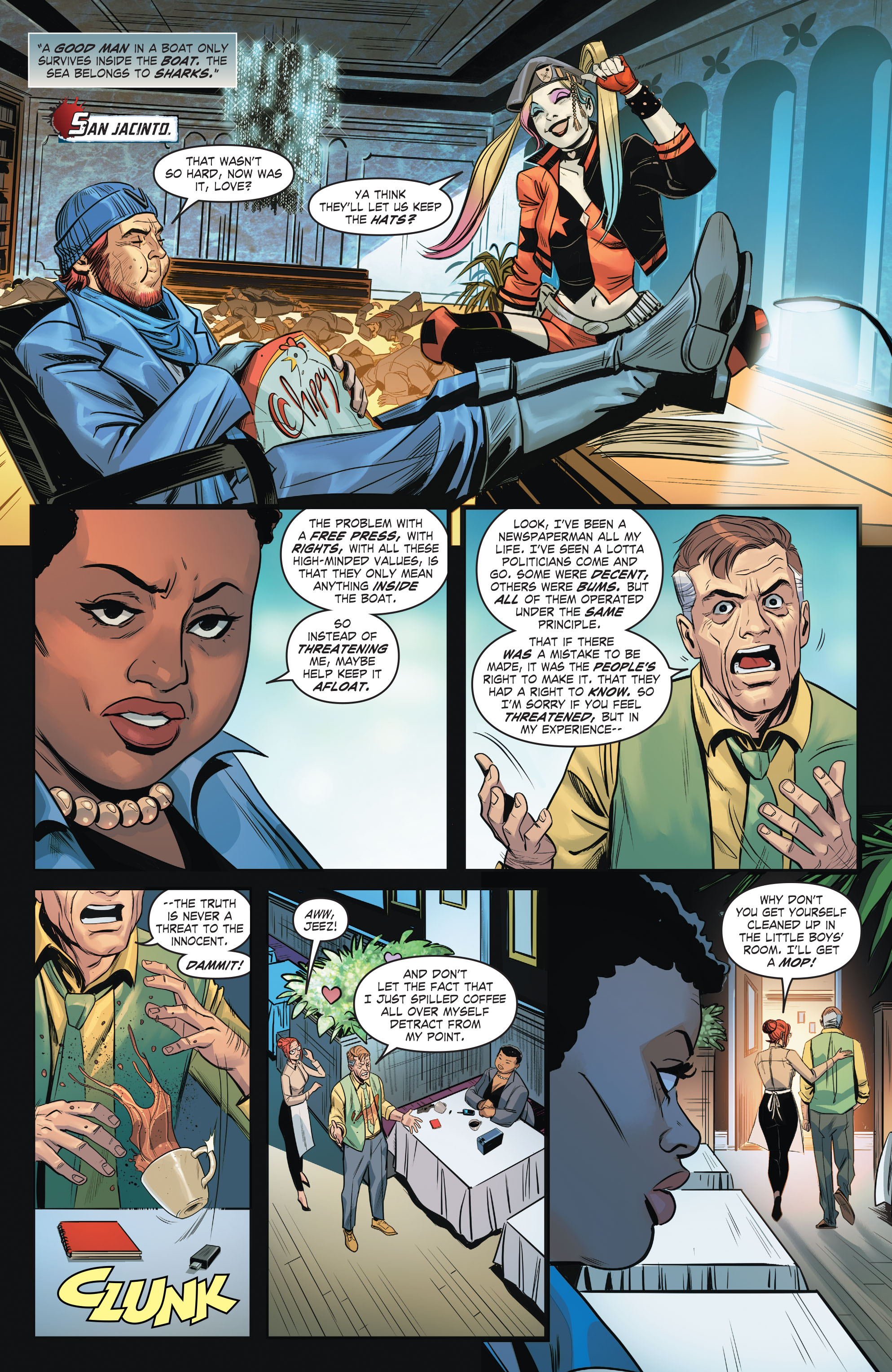 DC Love Is A Battlefield (2021-): Chapter 1 - Page 23