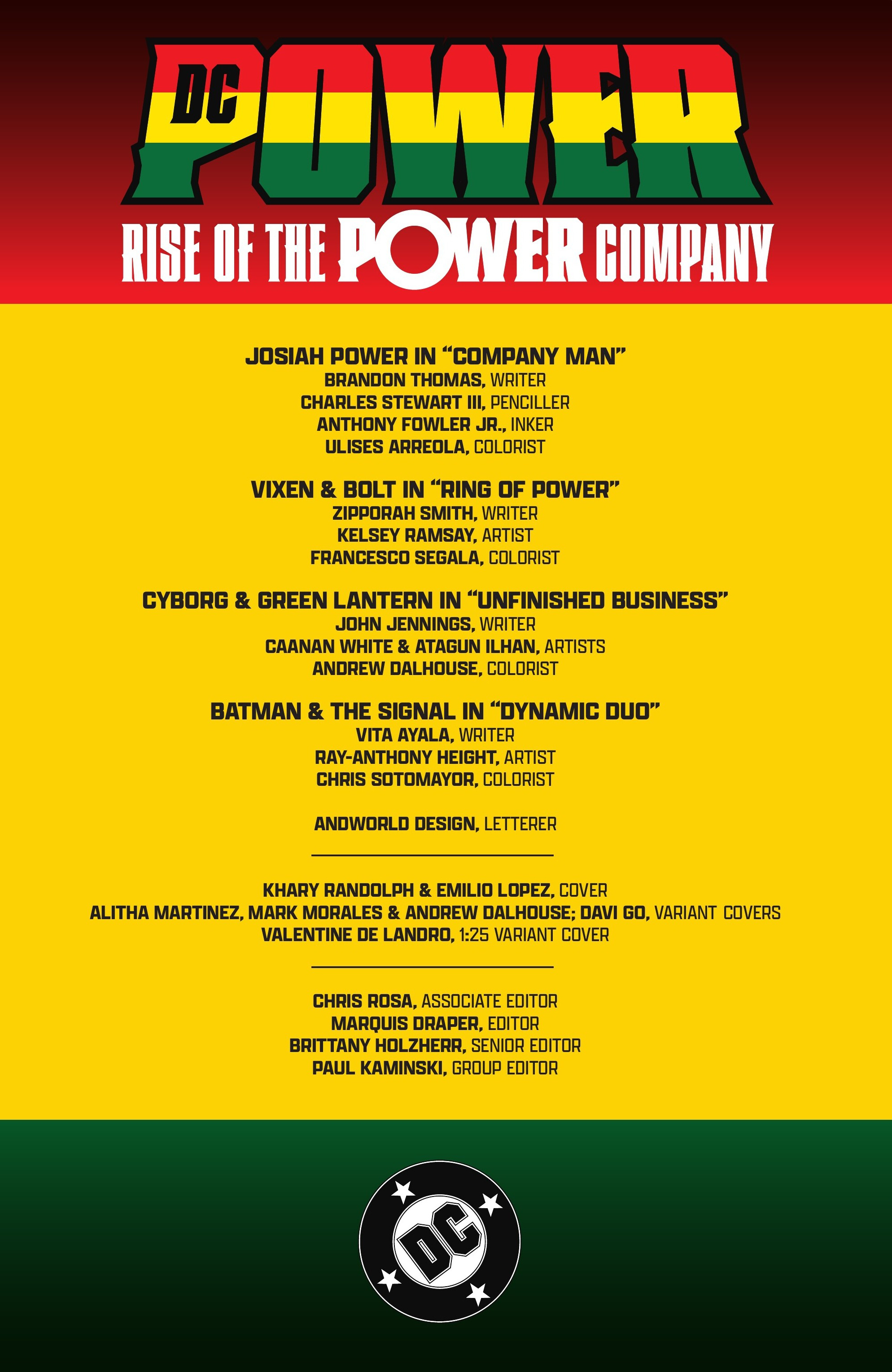 DC Power: Rise of the Power Company (2025): Chapter 1 - Page 3