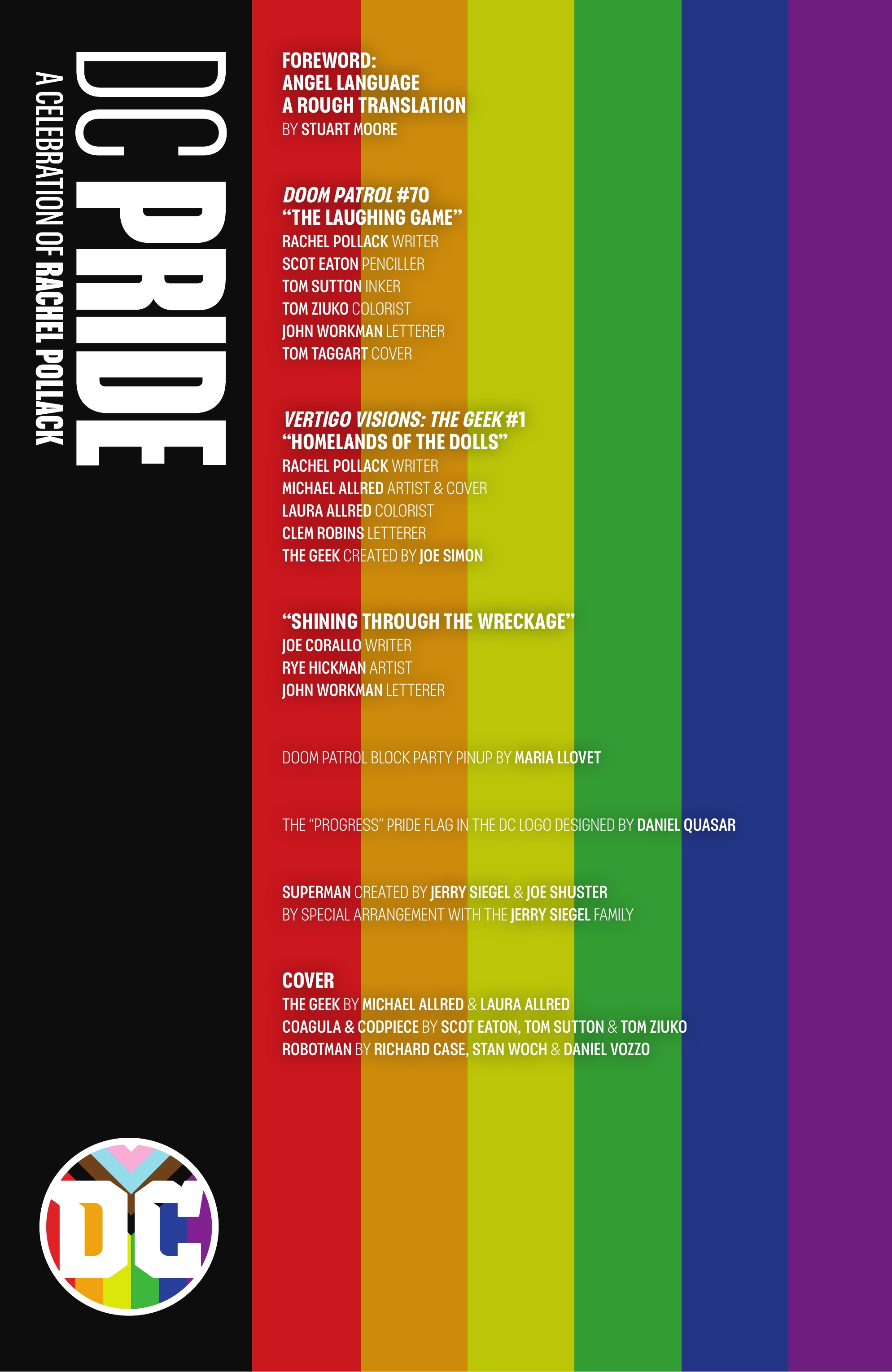 DC Pride: A Celebration of Rachel Pollack (2024-): Chapter 1 - Page 2