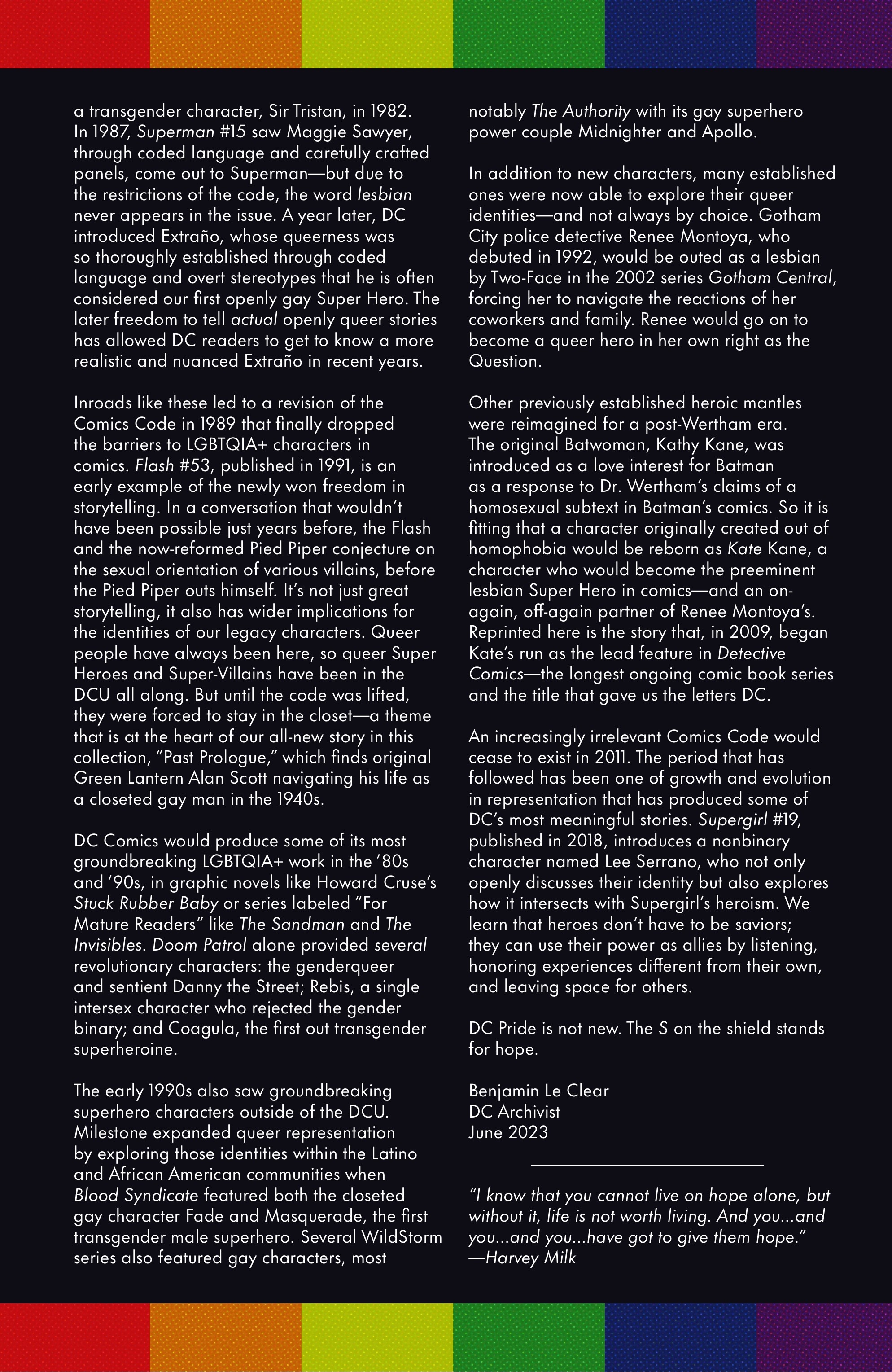 DC Pride: Through The Years (2023-): Chapter 1 - Page 4