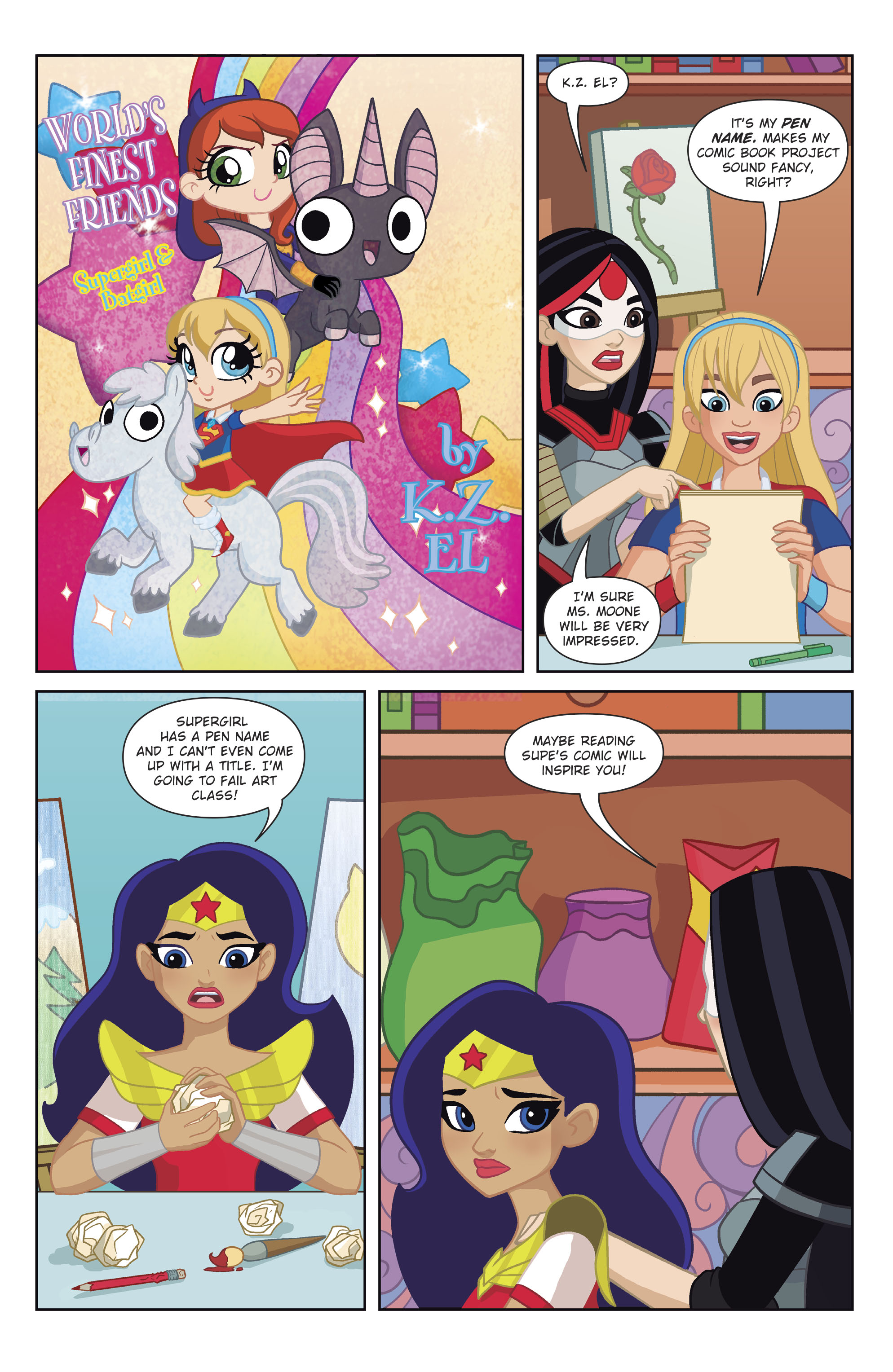DC Super Hero Girls Batman Day Special Edition (2017): Chapter 1 - Page 12