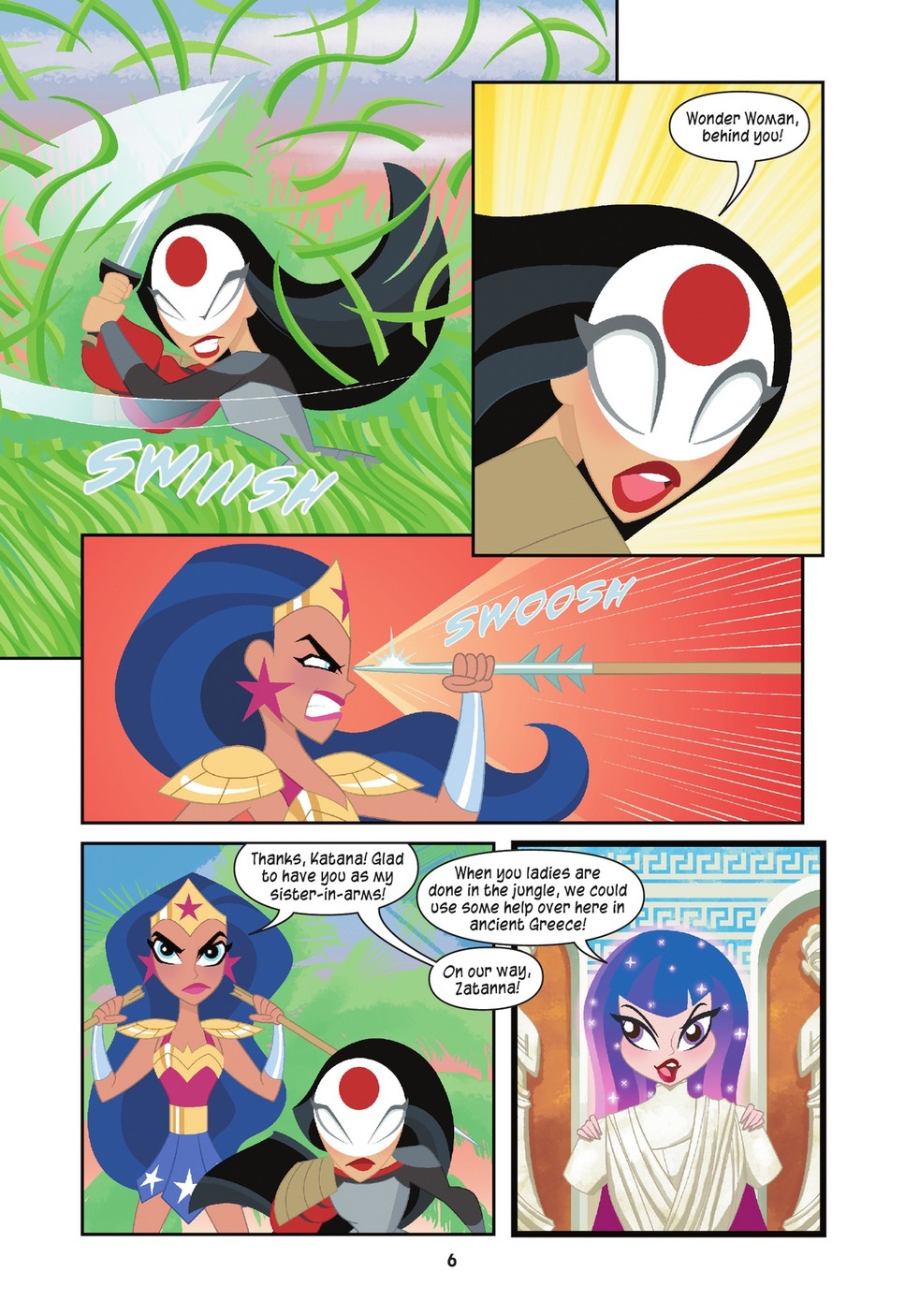 DC Super Hero Girls: Ghosting (2021): Chapter 1 - Page 6