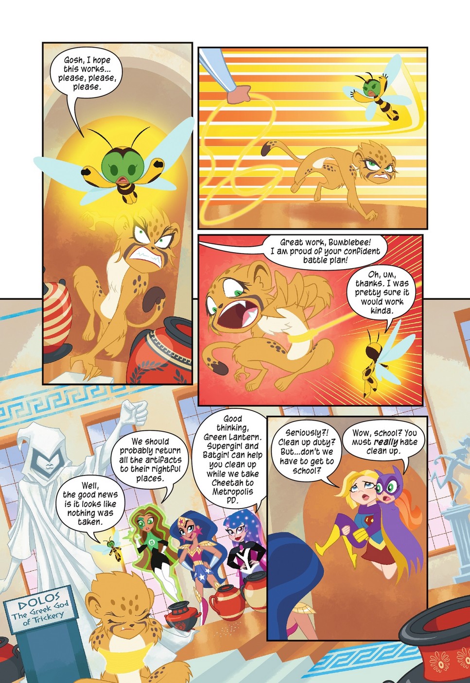 DC Super Hero Girls: Ghosting (2021): Chapter 1 - Page 8
