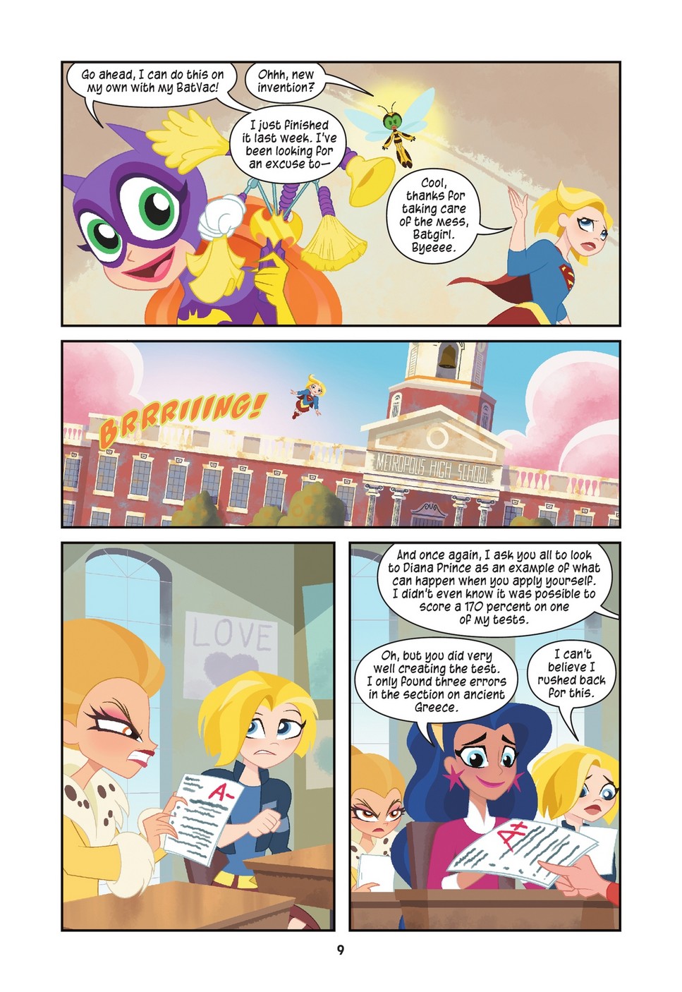 DC Super Hero Girls: Ghosting (2021): Chapter 1 - Page 9