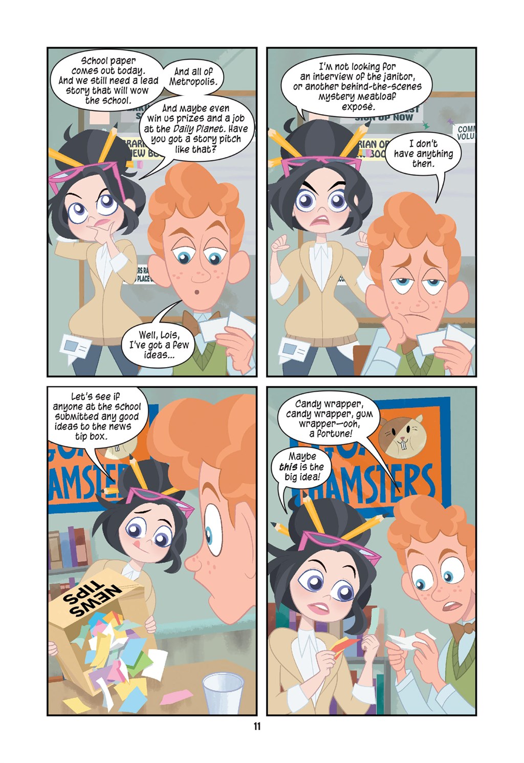 DC Super Hero Girls: Midterms (2020): Chapter 1 - Page 9