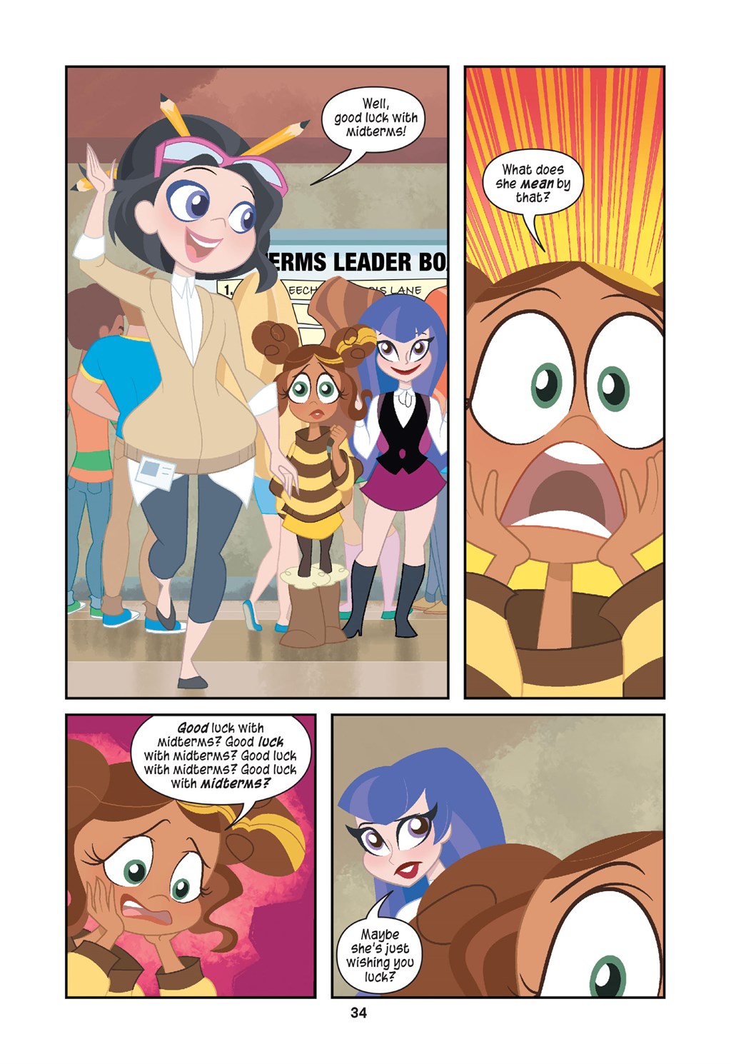 DC Super Hero Girls: Midterms (2020): Chapter 1 - Page 32
