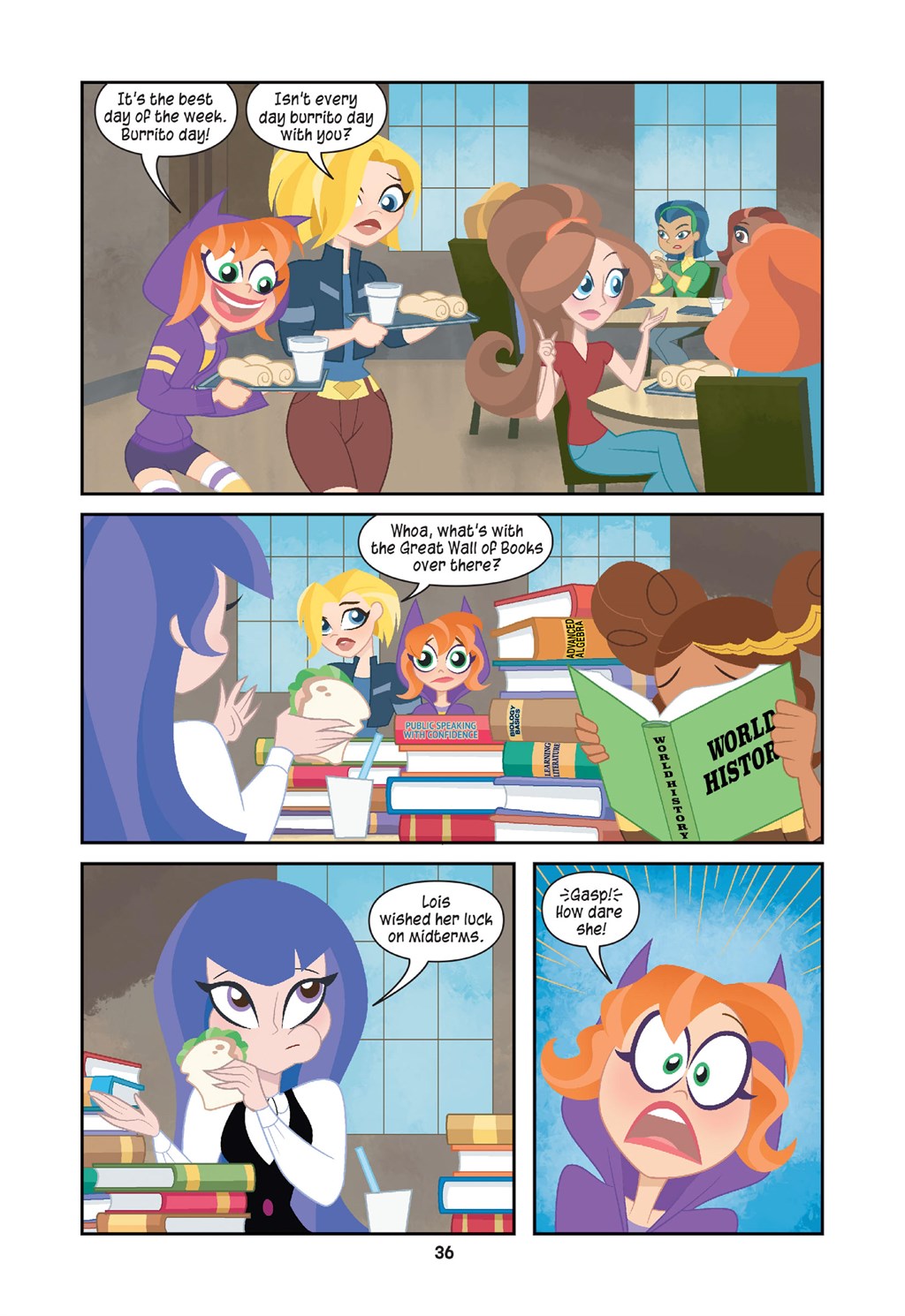 DC Super Hero Girls: Midterms (2020): Chapter 1 - Page 34