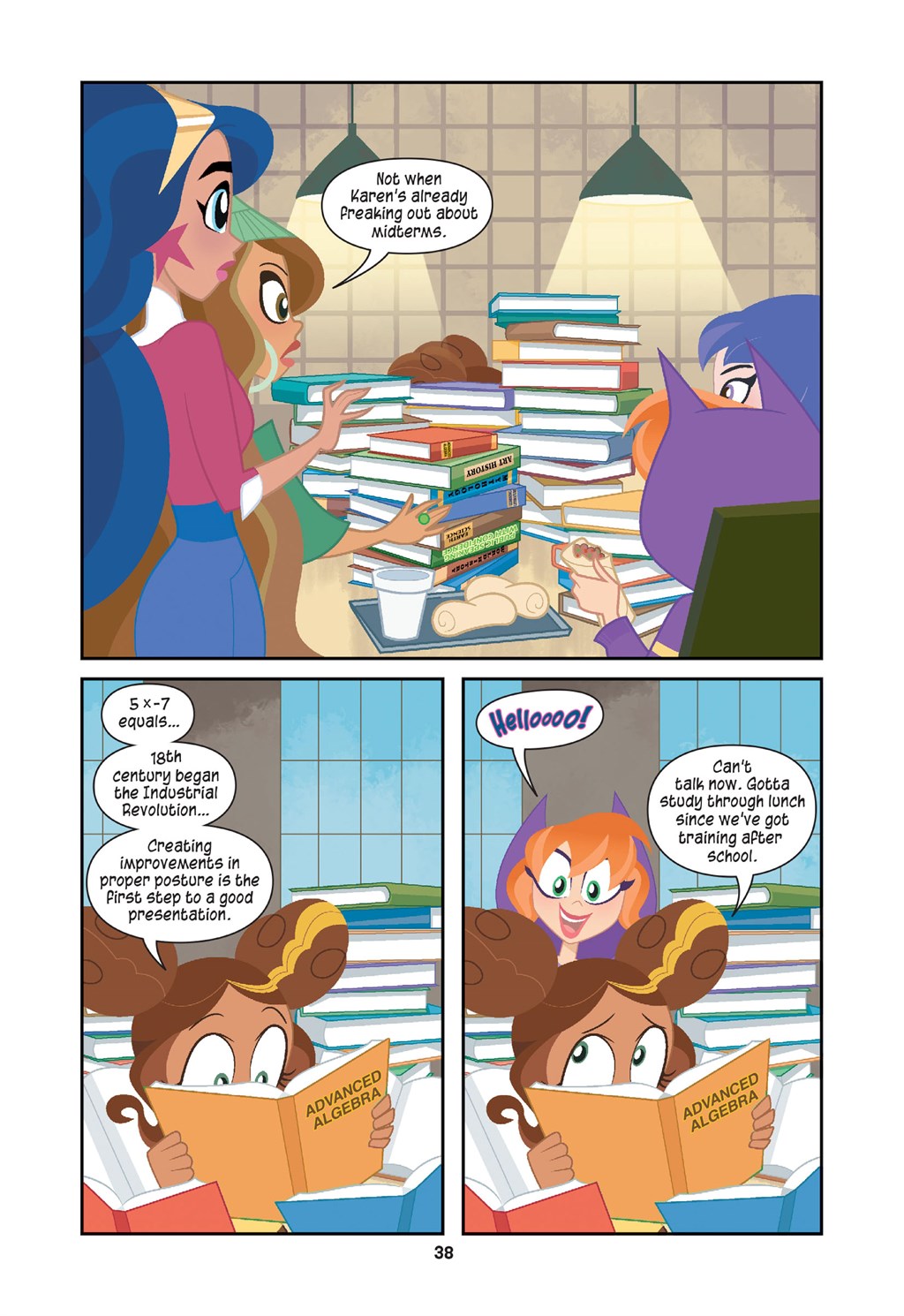 DC Super Hero Girls: Midterms (2020): Chapter 1 - Page 36