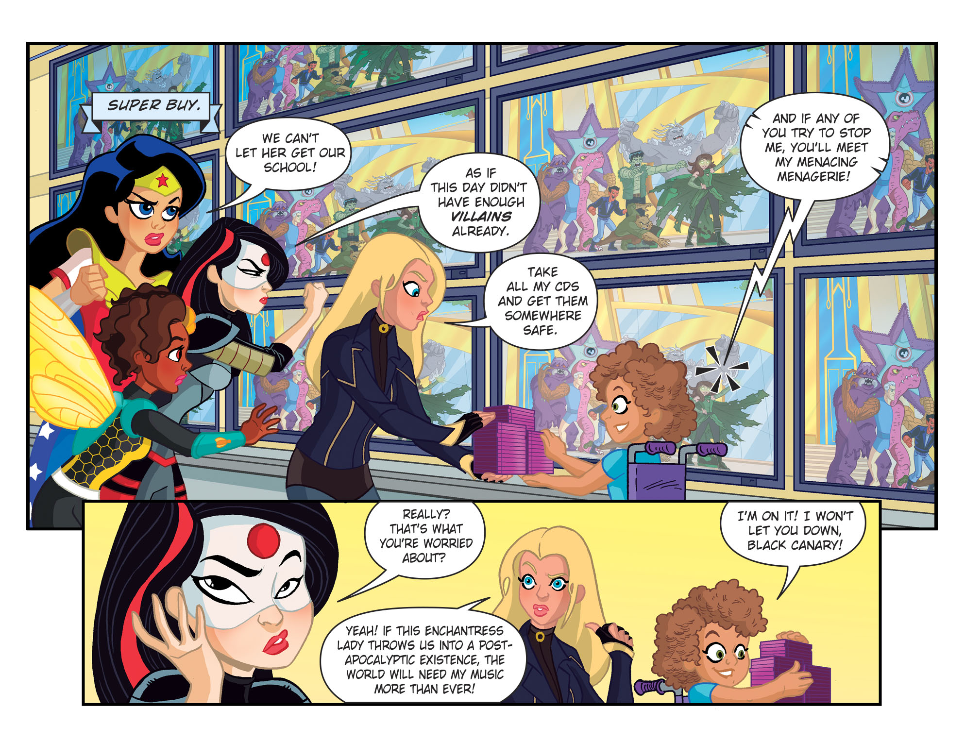 DC Super Hero Girls: Out of the Bottle (2017-): Chapter 10 - Page 4