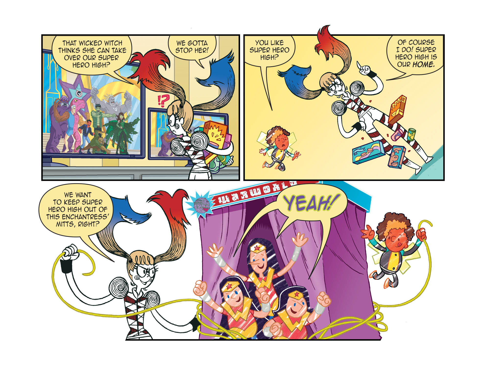 DC Super Hero Girls: Out of the Bottle (2017-): Chapter 10 - Page 6