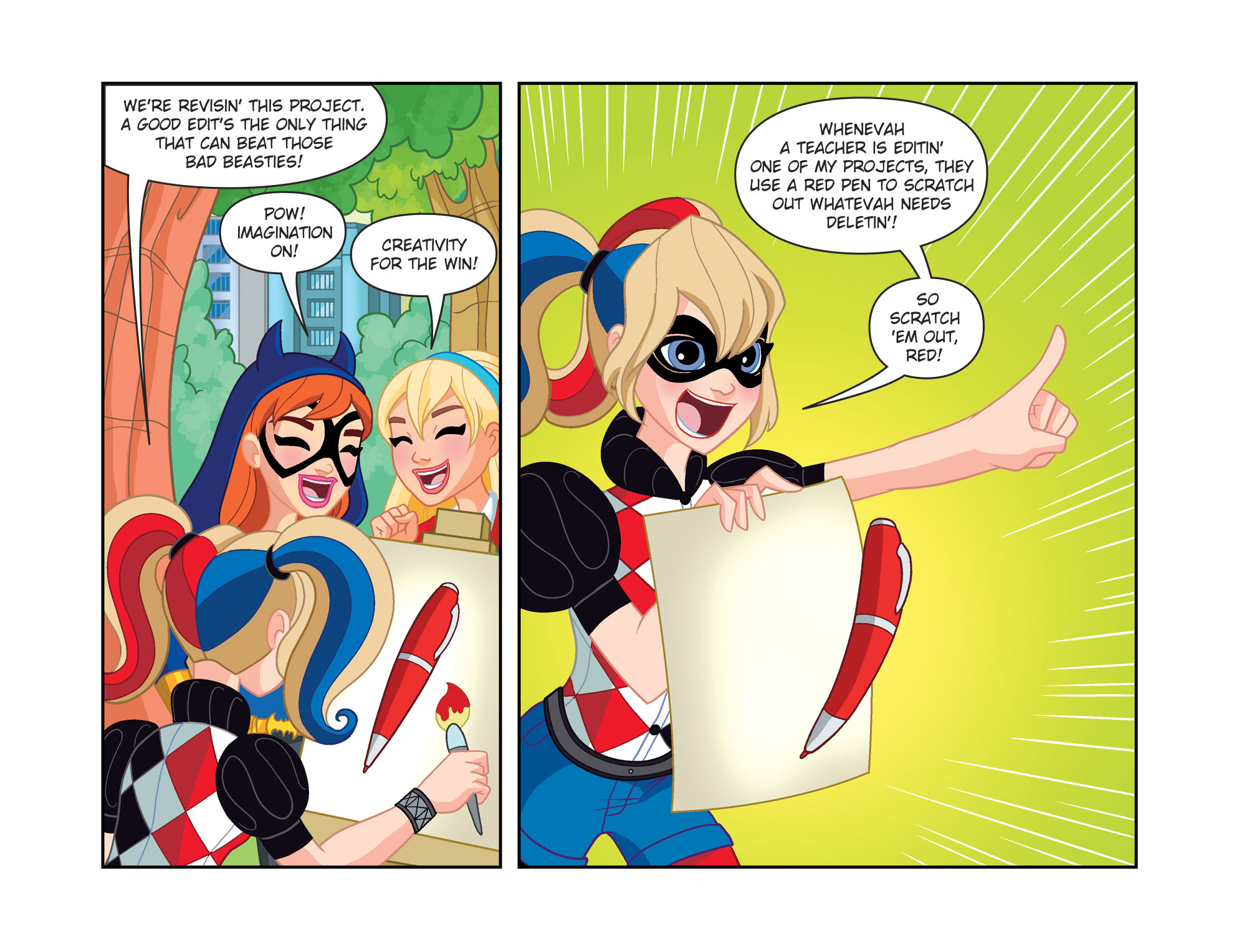 DC Super Hero Girls: Out of the Bottle (2017-): Chapter 11 - Page 8