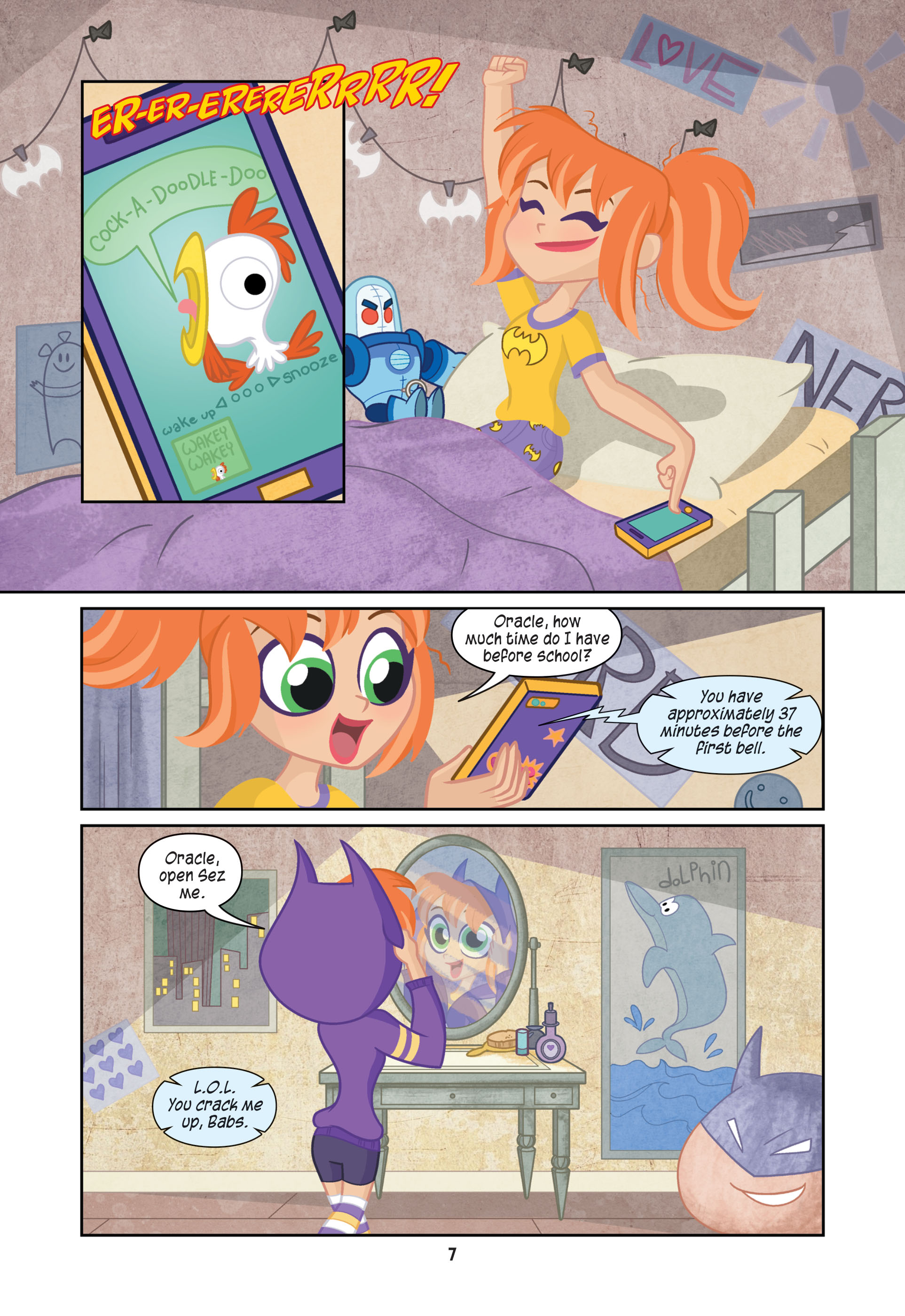 DC Super Hero Girls: Powerless (2020): Chapter 1 - Page 7