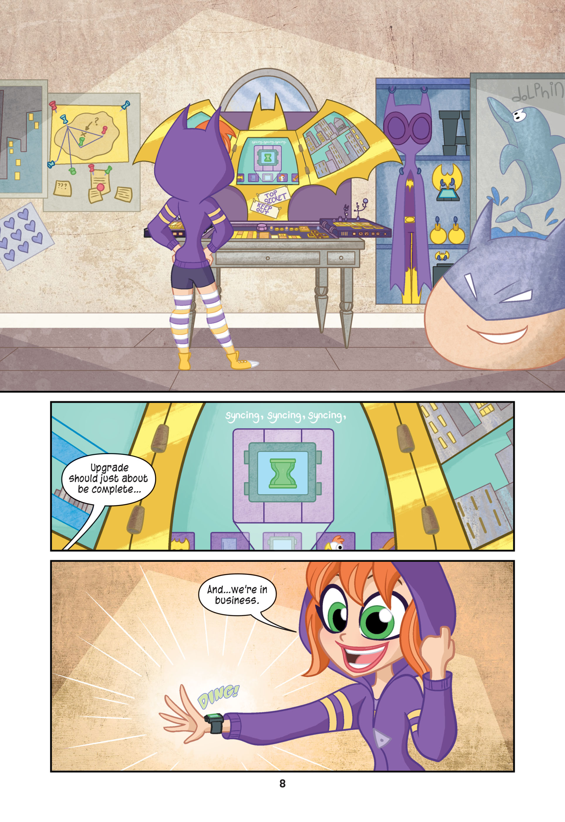 DC Super Hero Girls: Powerless (2020): Chapter 1 - Page 8