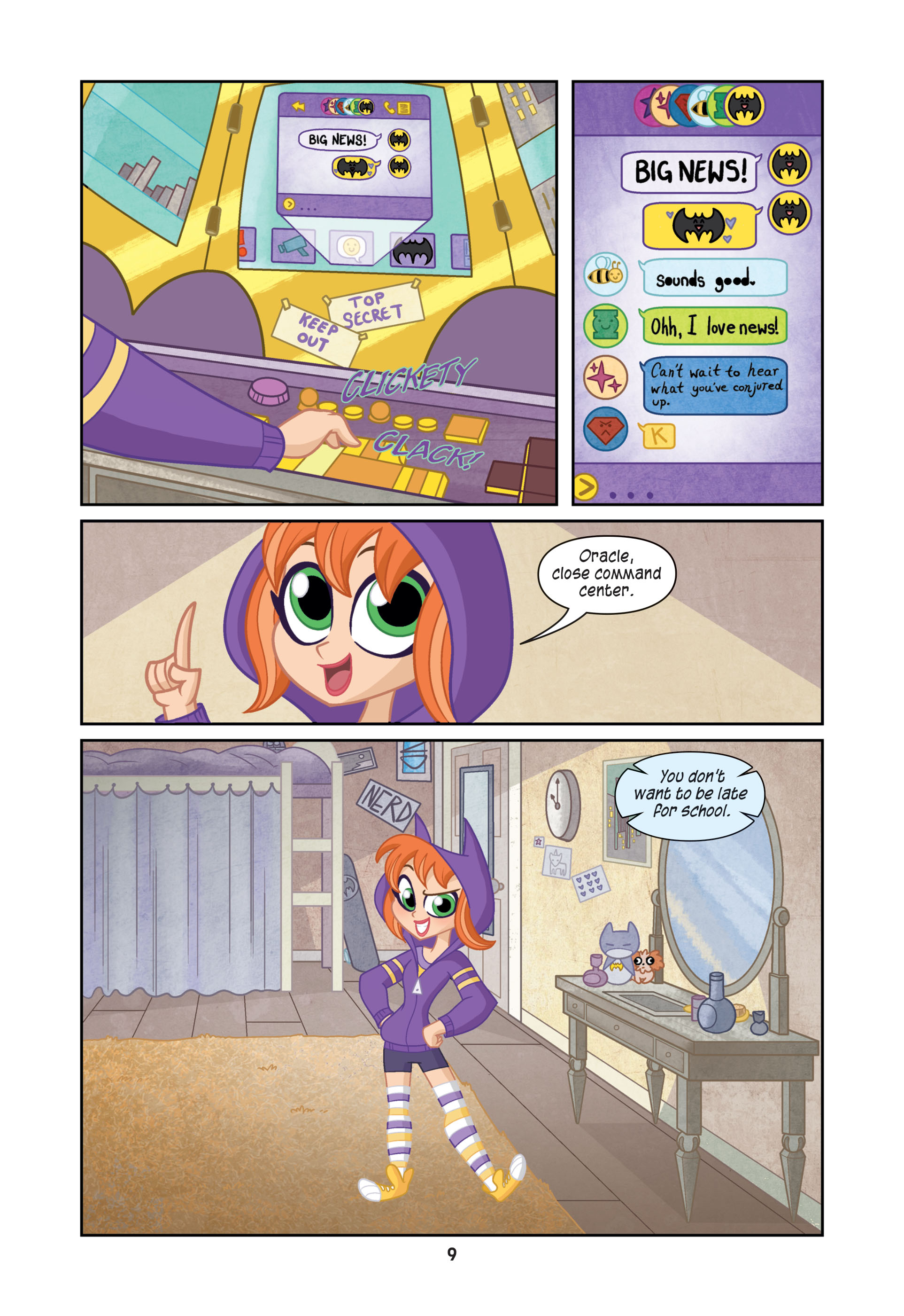 DC Super Hero Girls: Powerless (2020): Chapter 1 - Page 9
