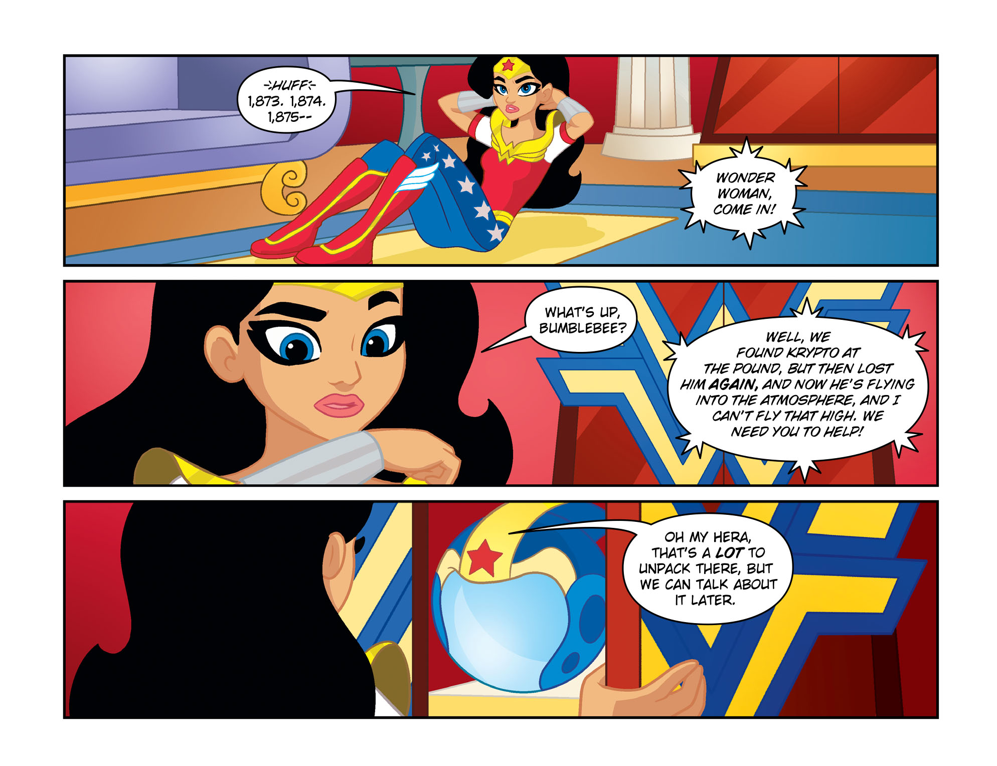 DC Super Hero Girls: Spaced Out (2017): Chapter 10 - Page 9