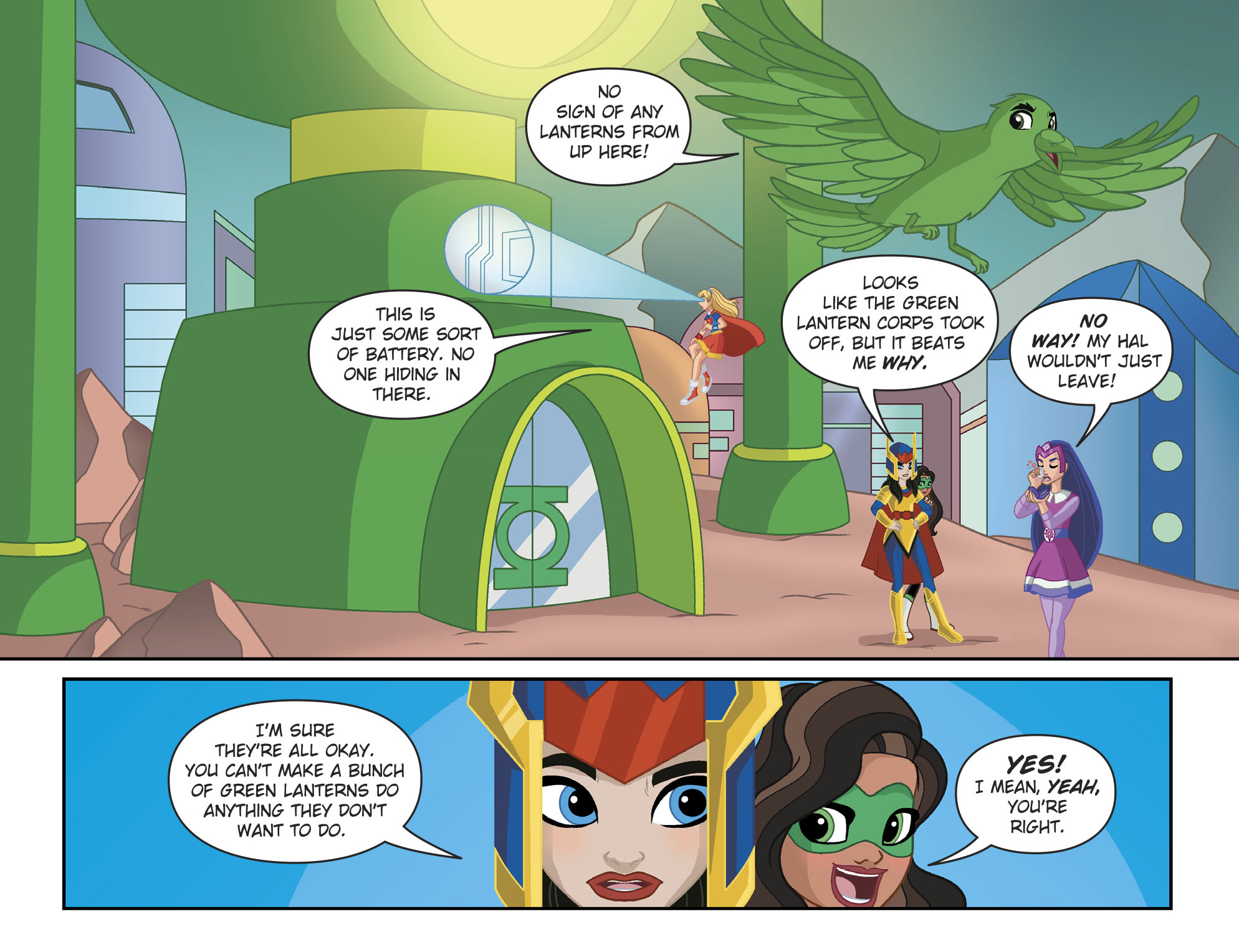 DC Super Hero Girls: Spaced Out (2017): Chapter 5 - Page 4