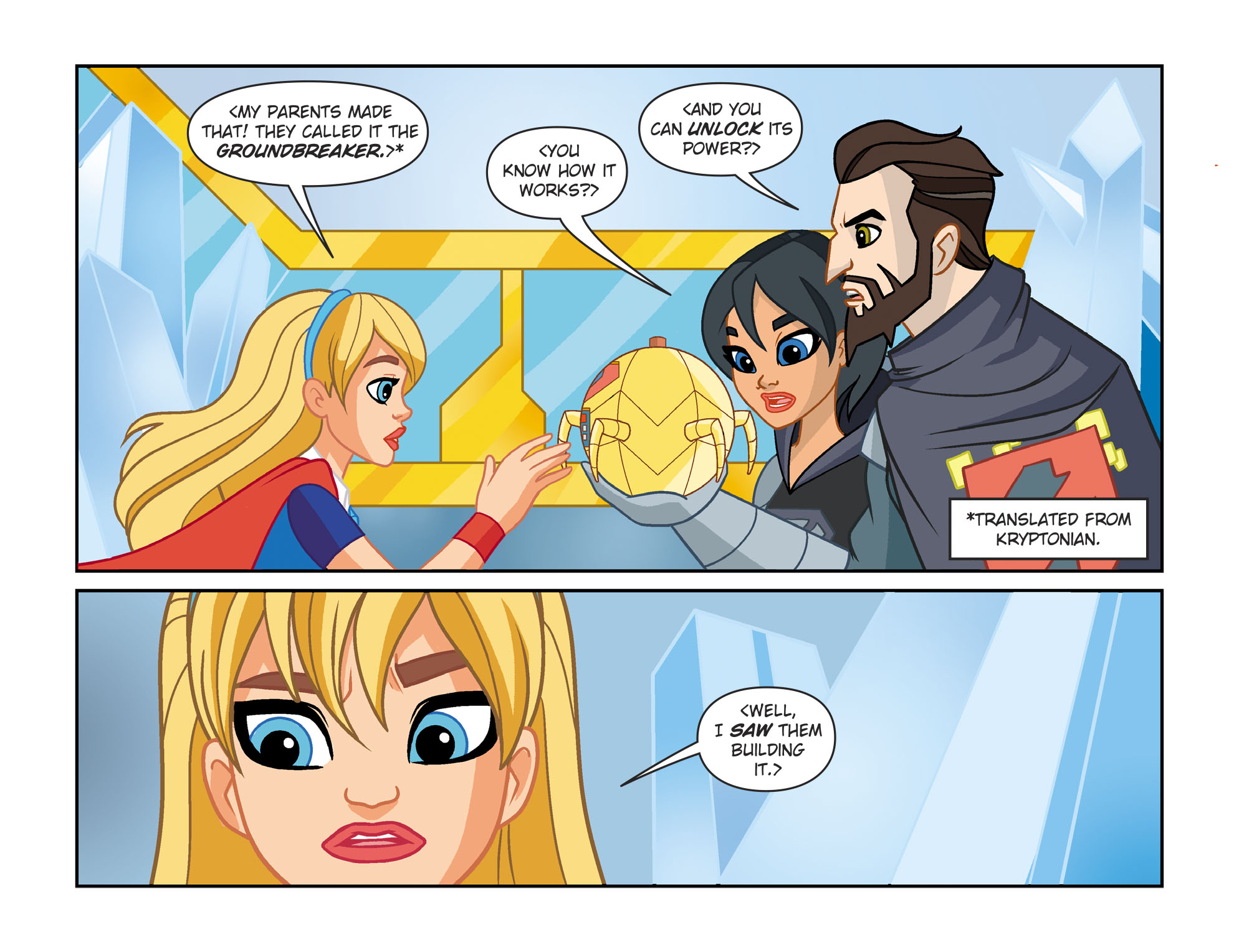 DC Super Hero Girls: Spaced Out (2017): Chapter 8 - Page 4