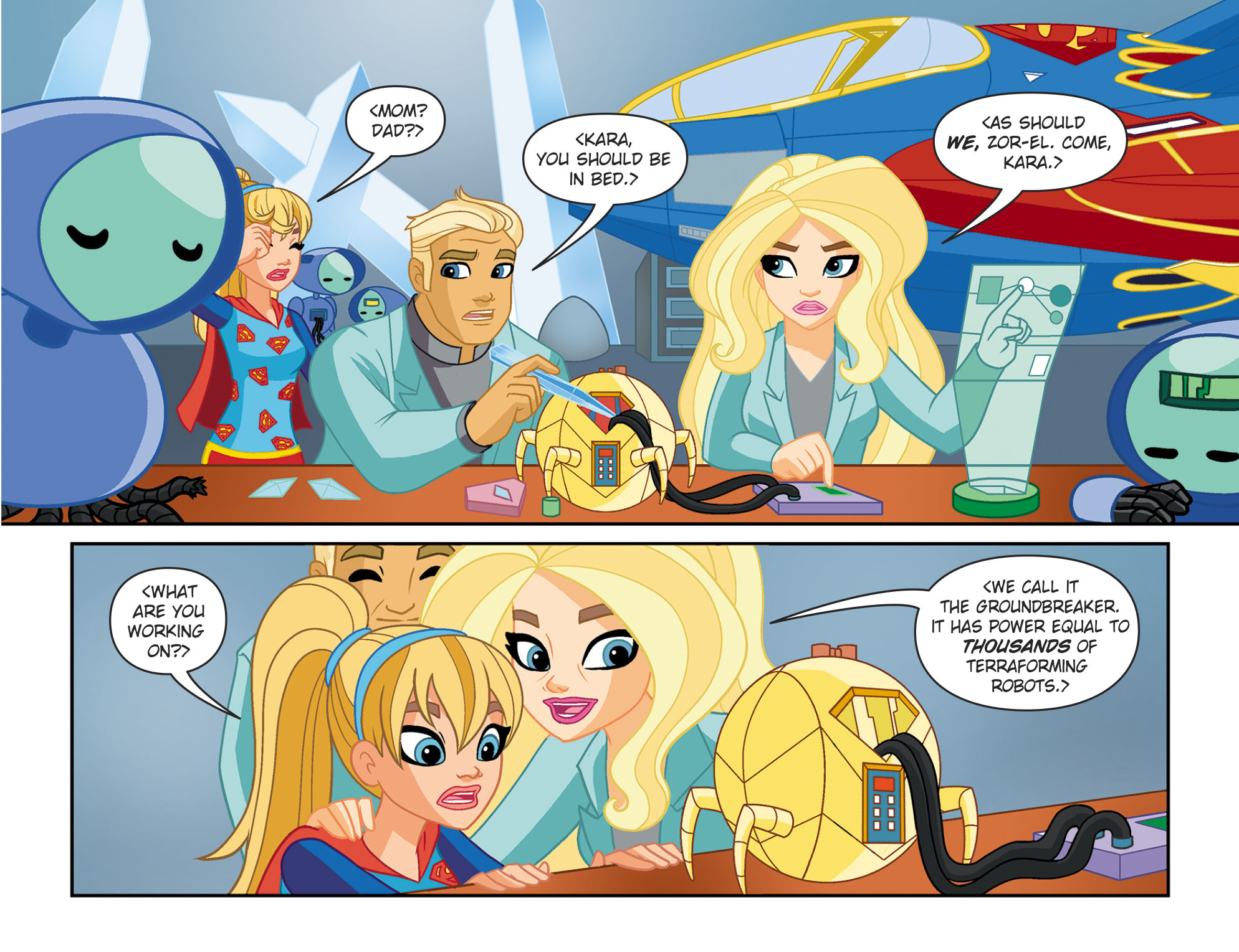 DC Super Hero Girls: Spaced Out (2017): Chapter 8 - Page 6