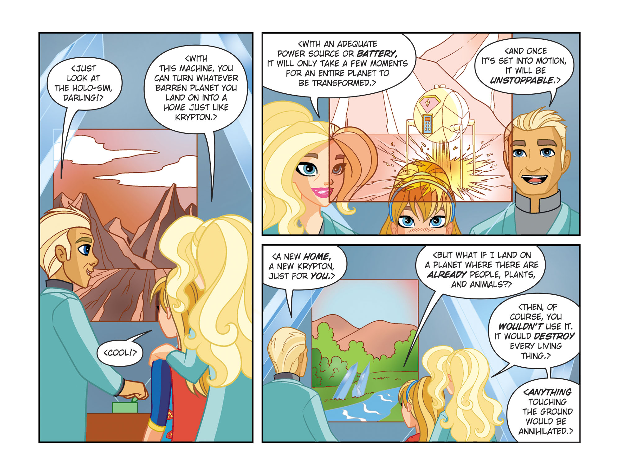 DC Super Hero Girls: Spaced Out (2017): Chapter 8 - Page 7