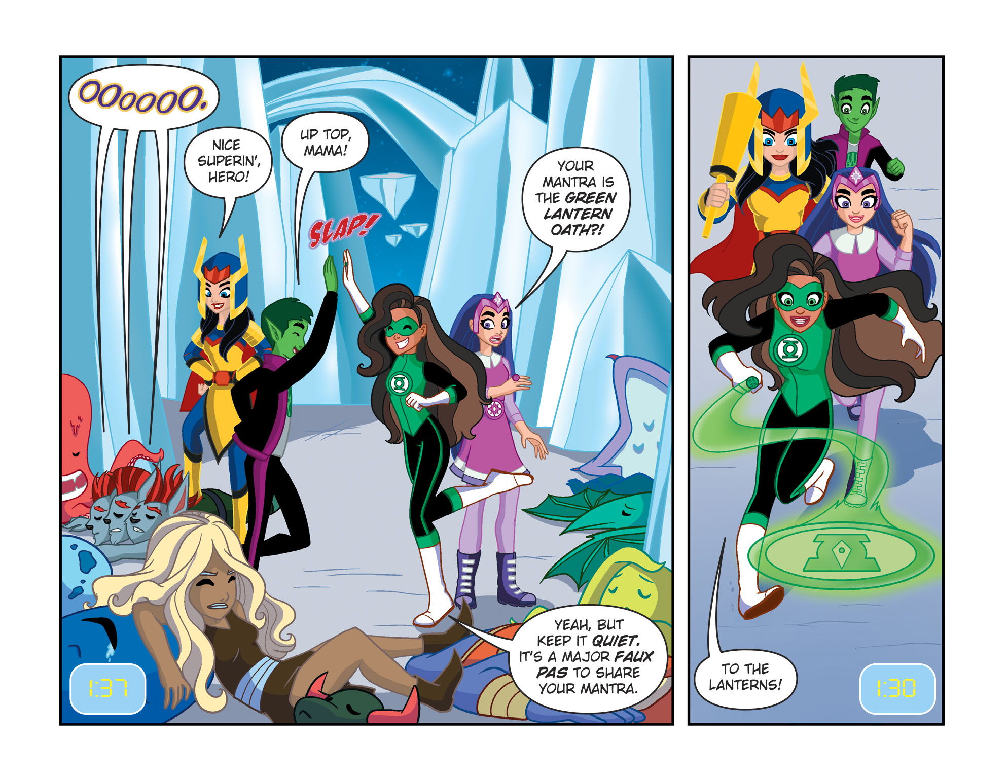 DC Super Hero Girls: Spaced Out (2017): Chapter 9 - Page 8