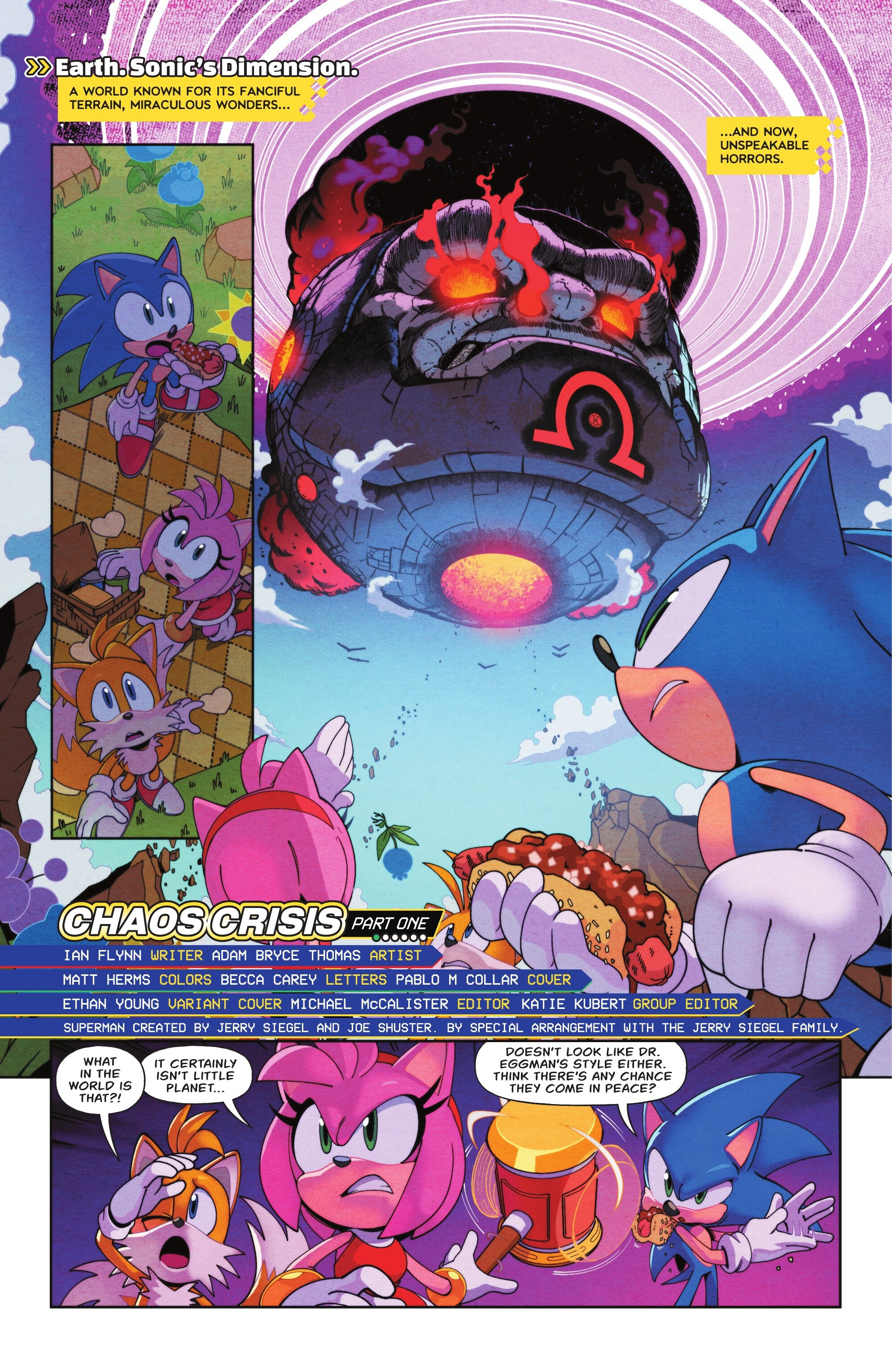 DC x Sonic the Hedgehog (2025-): Chapter 1 - Page 3