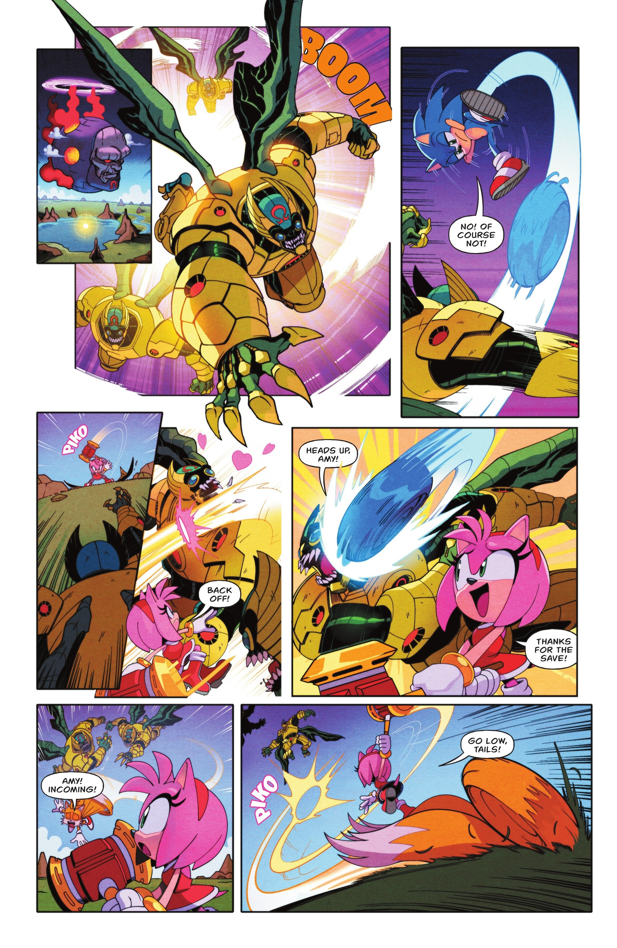 DC x Sonic the Hedgehog (2025-): Chapter 1 - Page 4