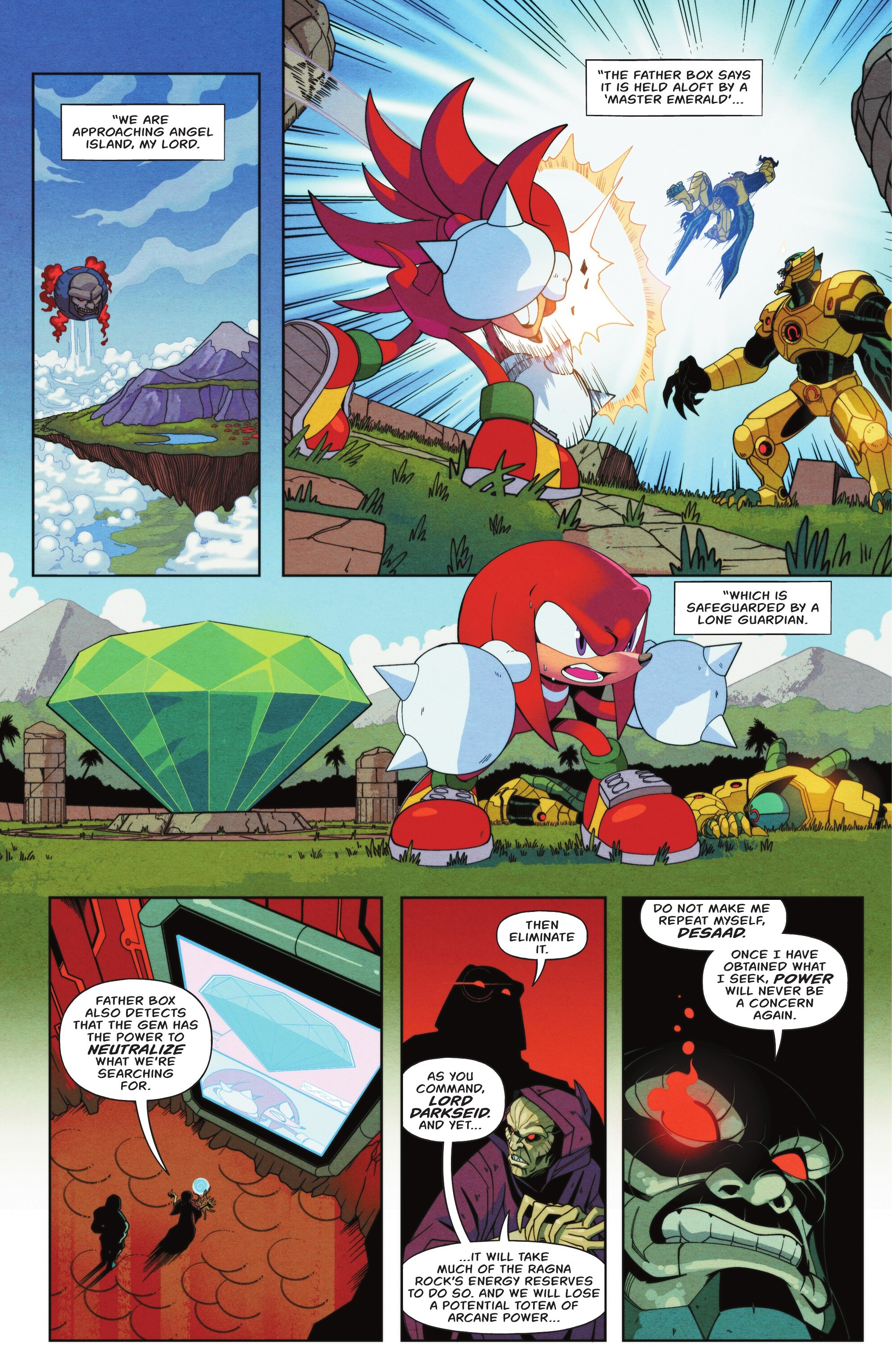 DC x Sonic the Hedgehog (2025-): Chapter 1 - Page 6
