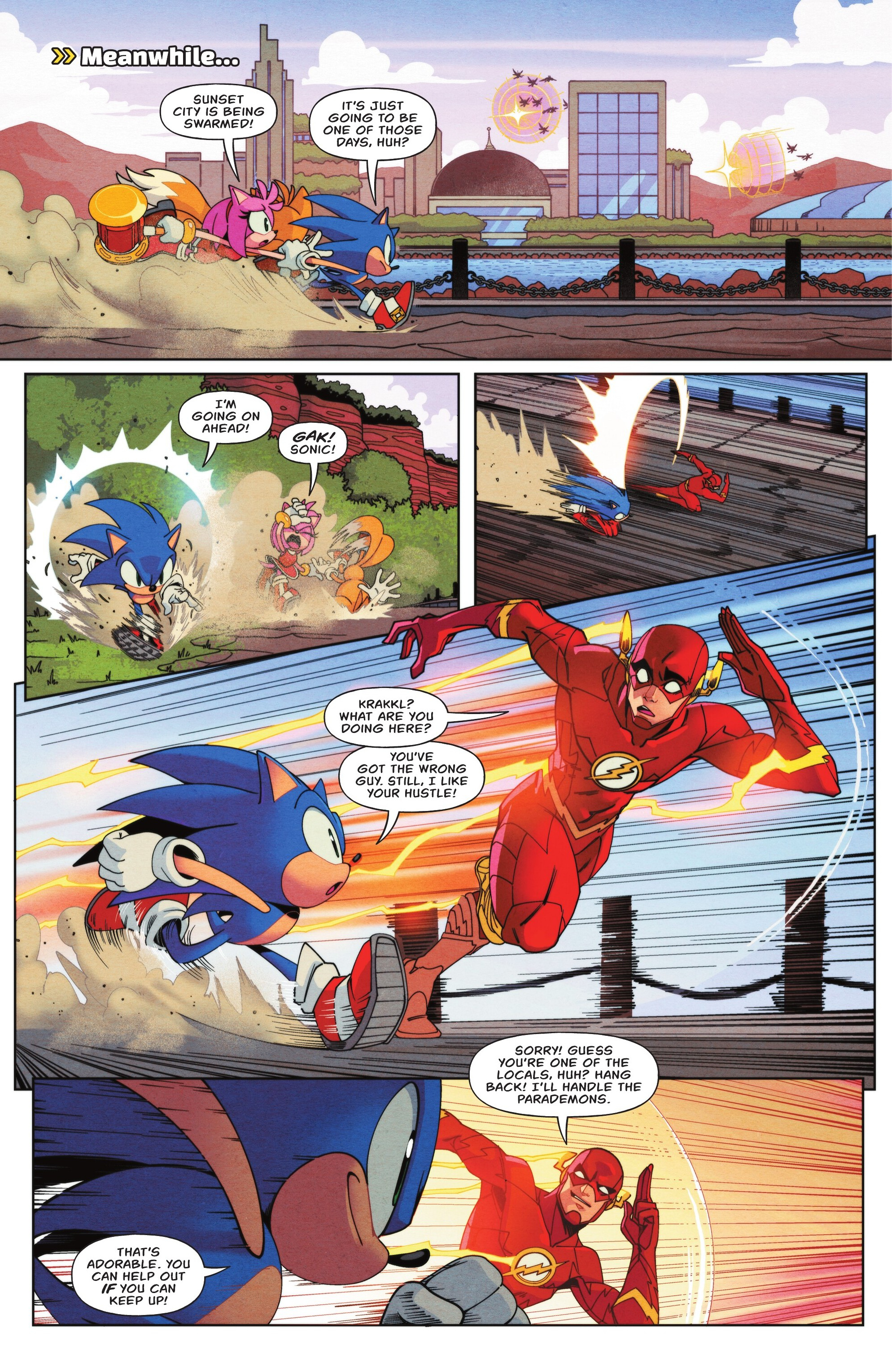 DC x Sonic the Hedgehog (2025-): Chapter 1 - Page 8
