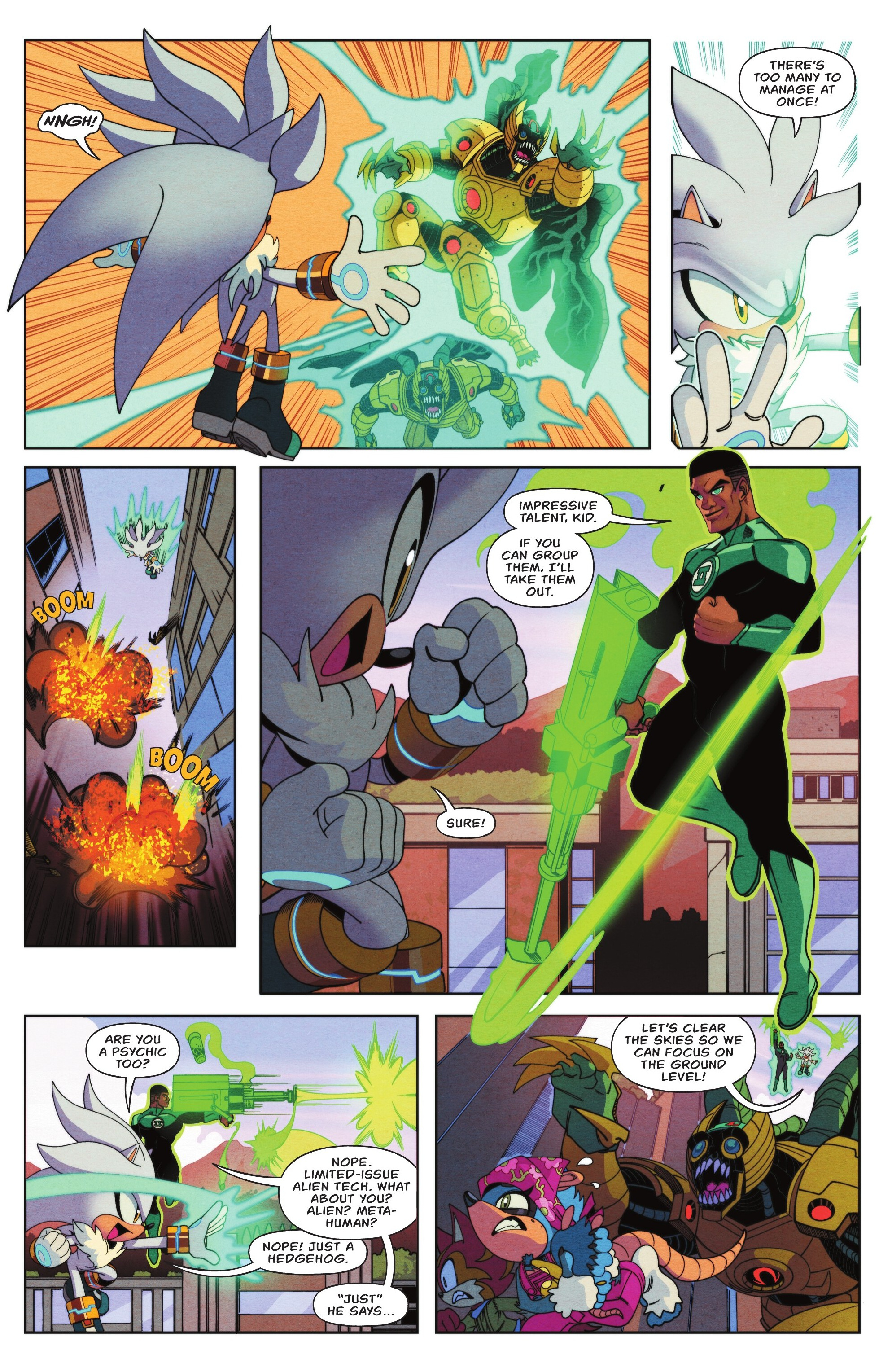 DC x Sonic the Hedgehog (2025-): Chapter 1 - Page 10