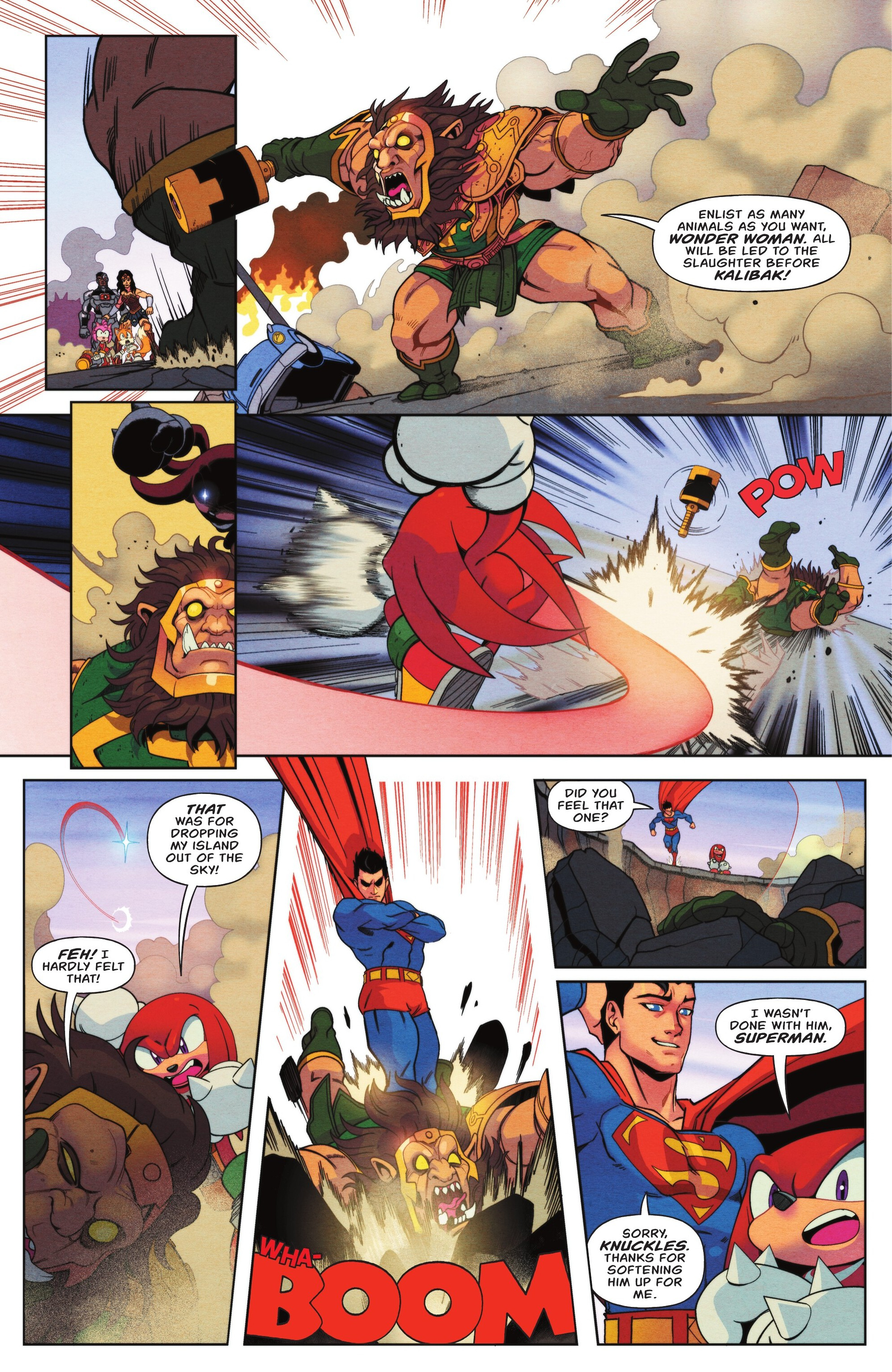 DC x Sonic the Hedgehog (2025-): Chapter 1 - Page 13