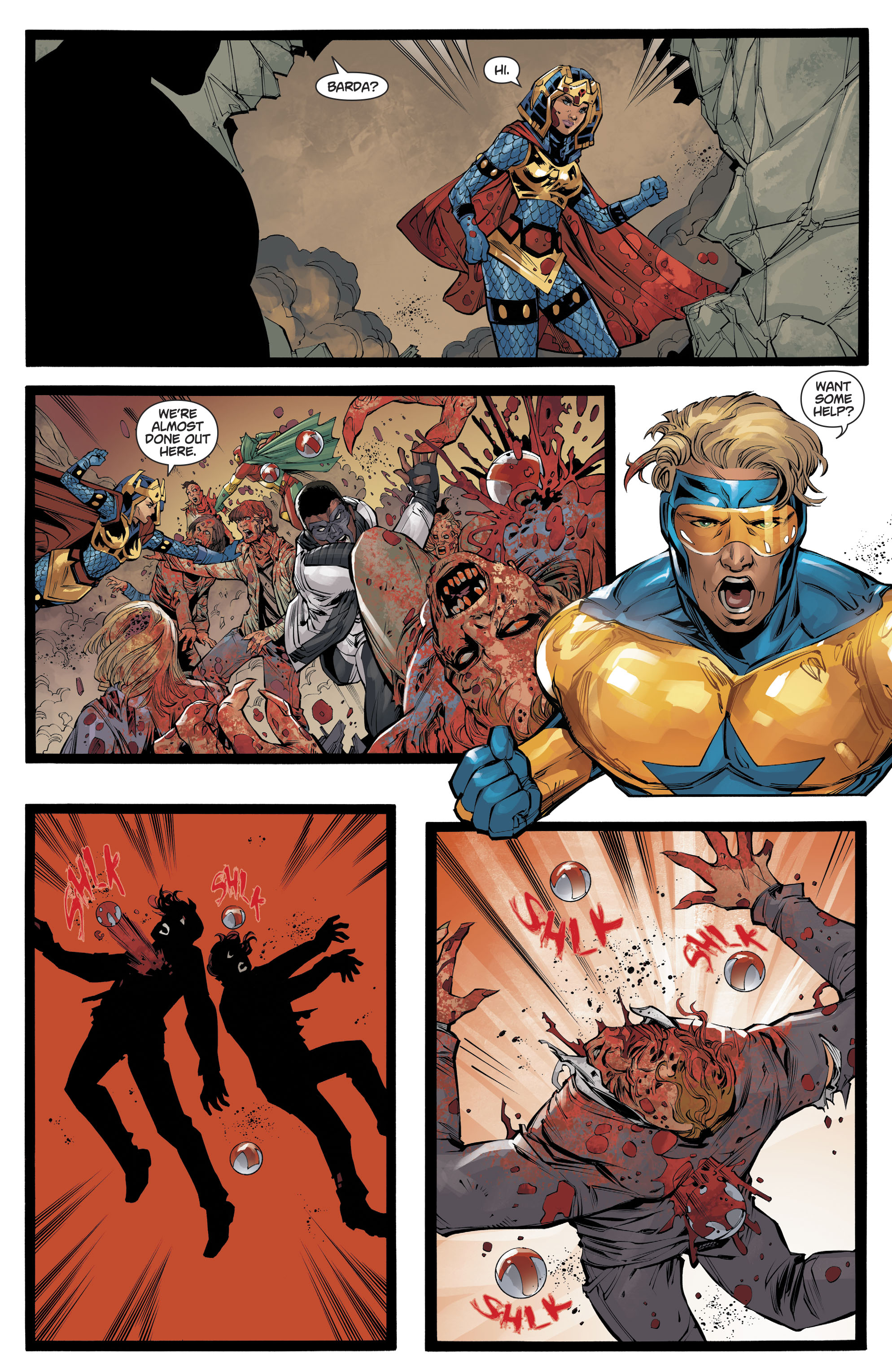 DCeased: A Good Day to Die (2019-): Chapter 1 - Page 12