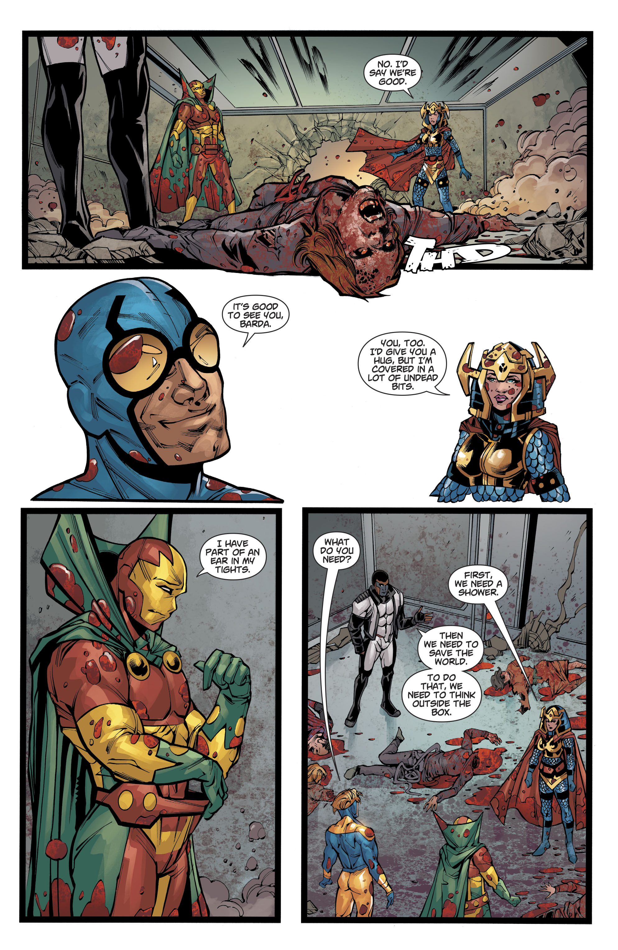 DCeased: A Good Day to Die (2019-): Chapter 1 - Page 13