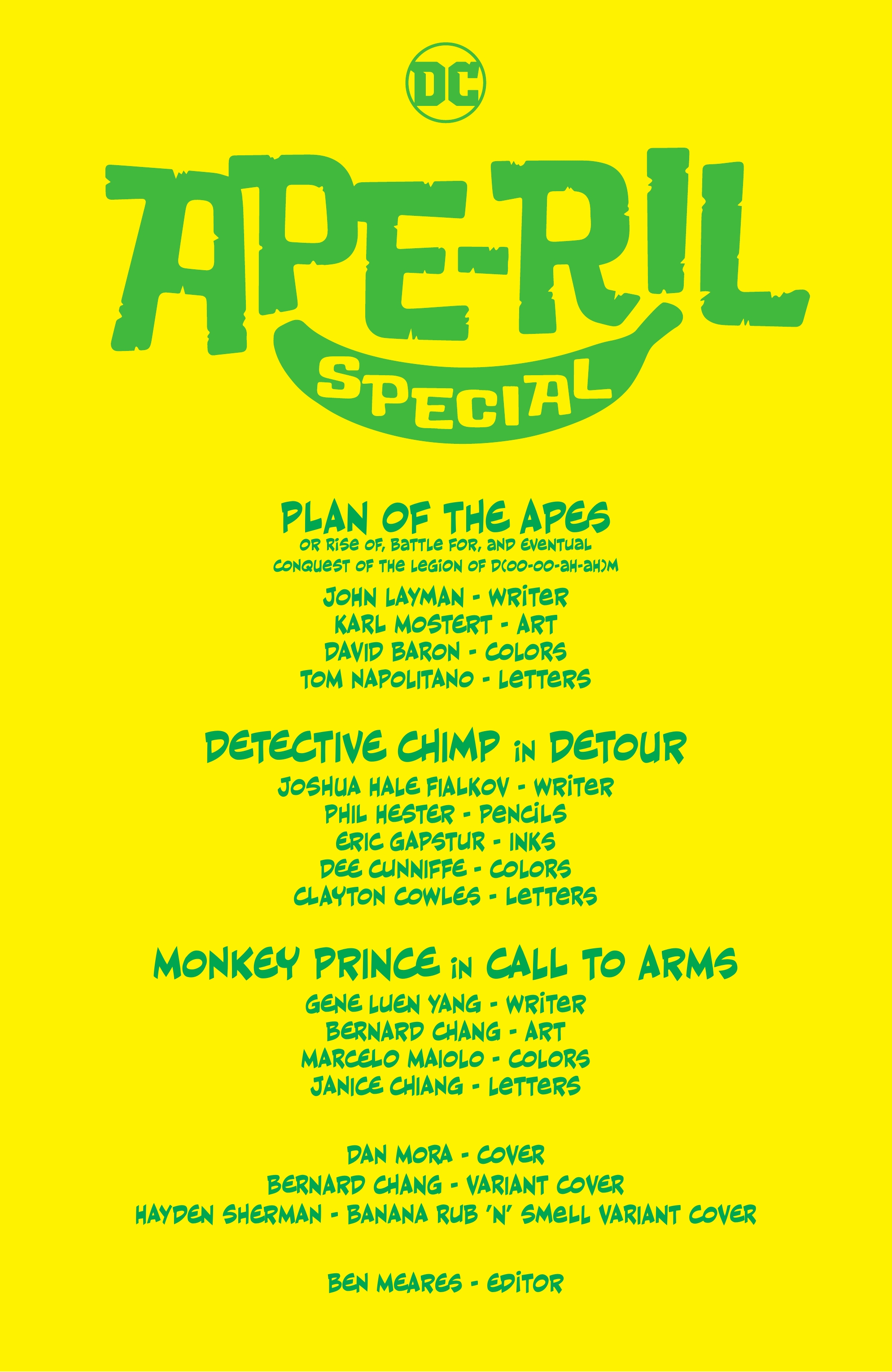 DC's Ape-ril Special (2024): Chapter 1 - Page 3