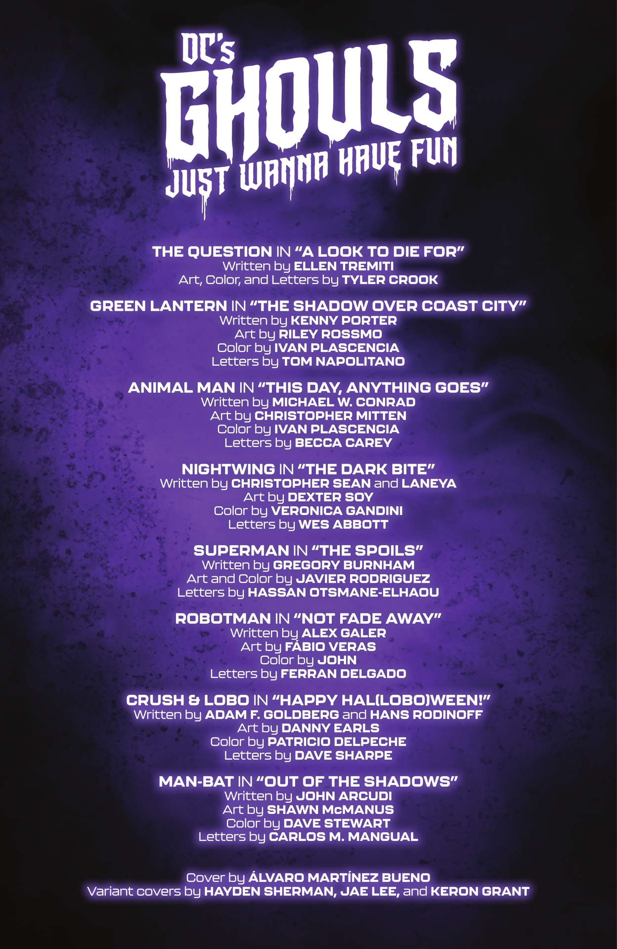 DC's Ghouls Just Wanna Have Fun (2023-): Chapter 1 - Page 4